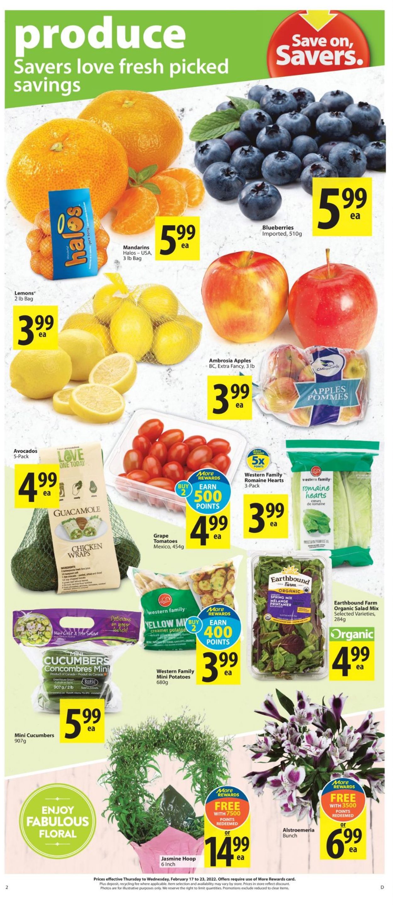 Save-On-Foods Flyer from 02/17/2022