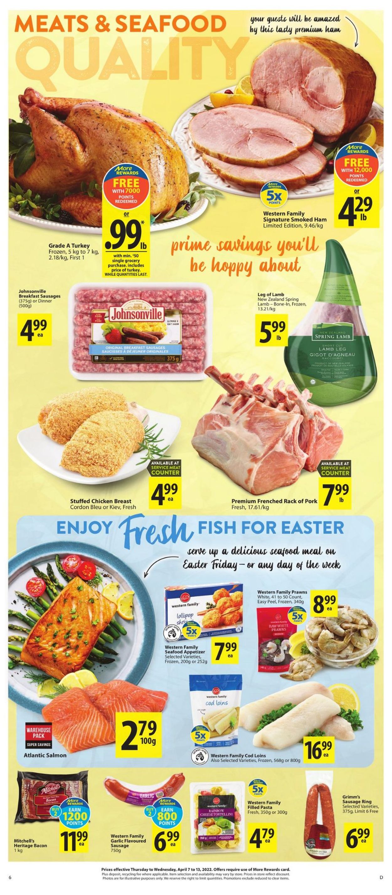 Save-On-Foods Flyer from 04/07/2022
