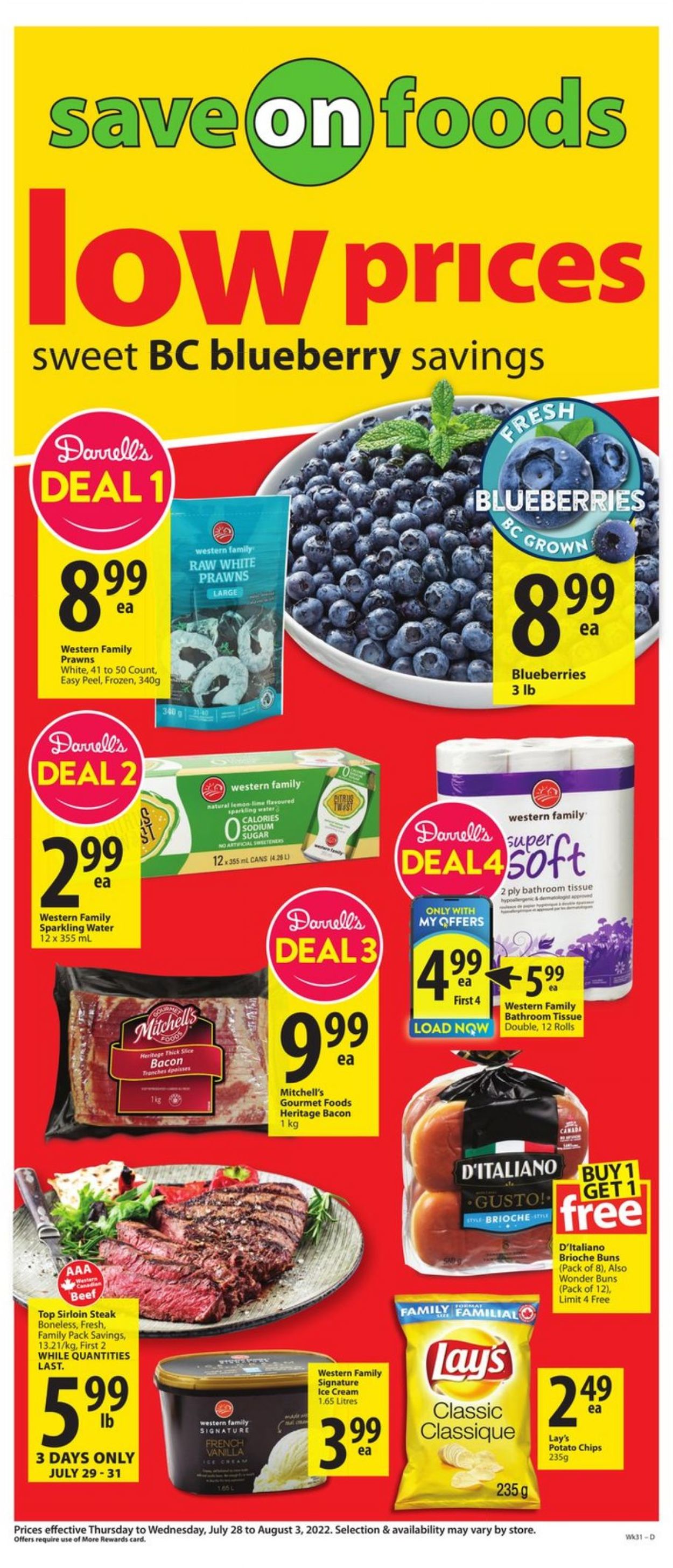 Save-On-Foods Flyer from 07/28/2022