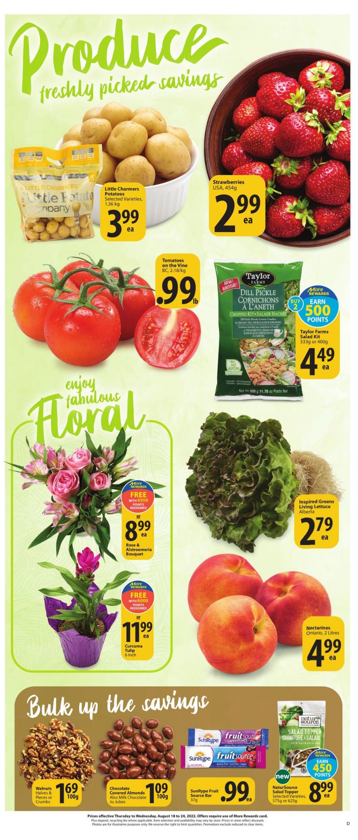 Save-On-Foods Flyer from 08/18/2022