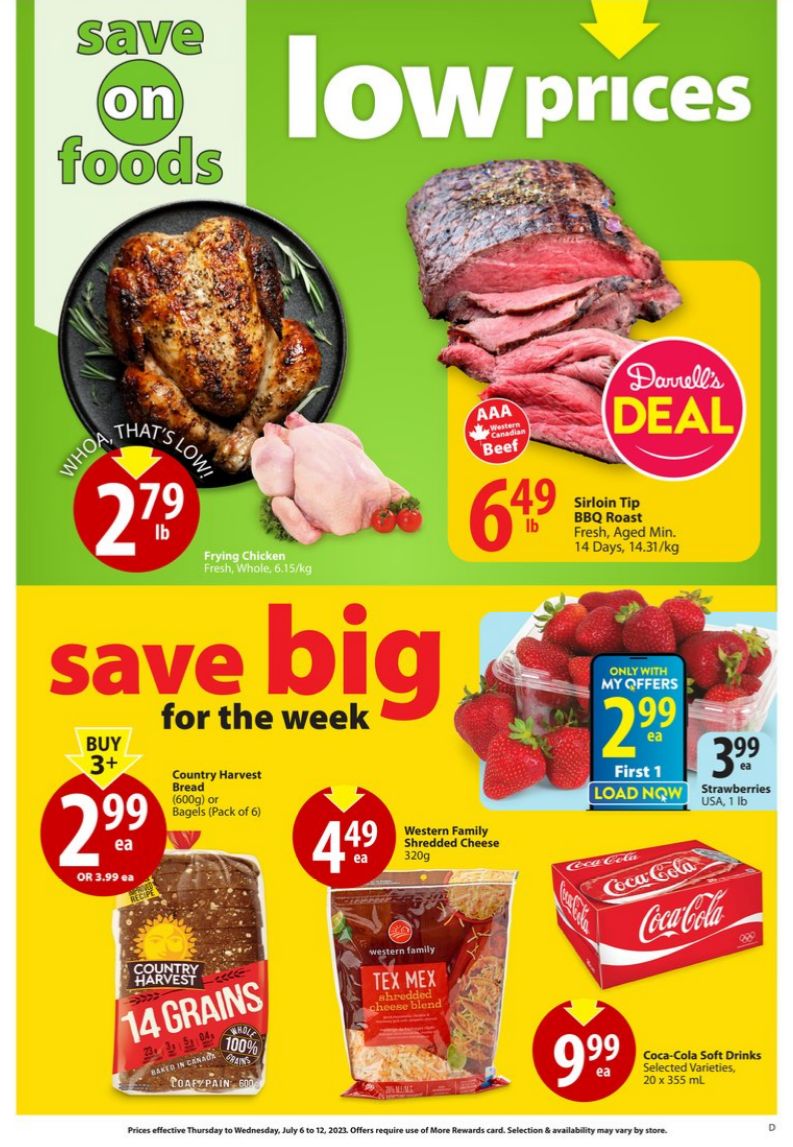 Save-On-Foods Flyer from 07/06/2023