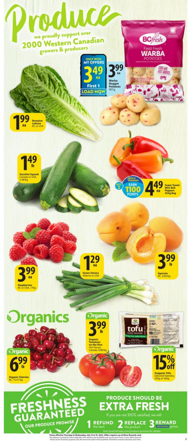 Save-On-Foods Flyer from 07/13/2023