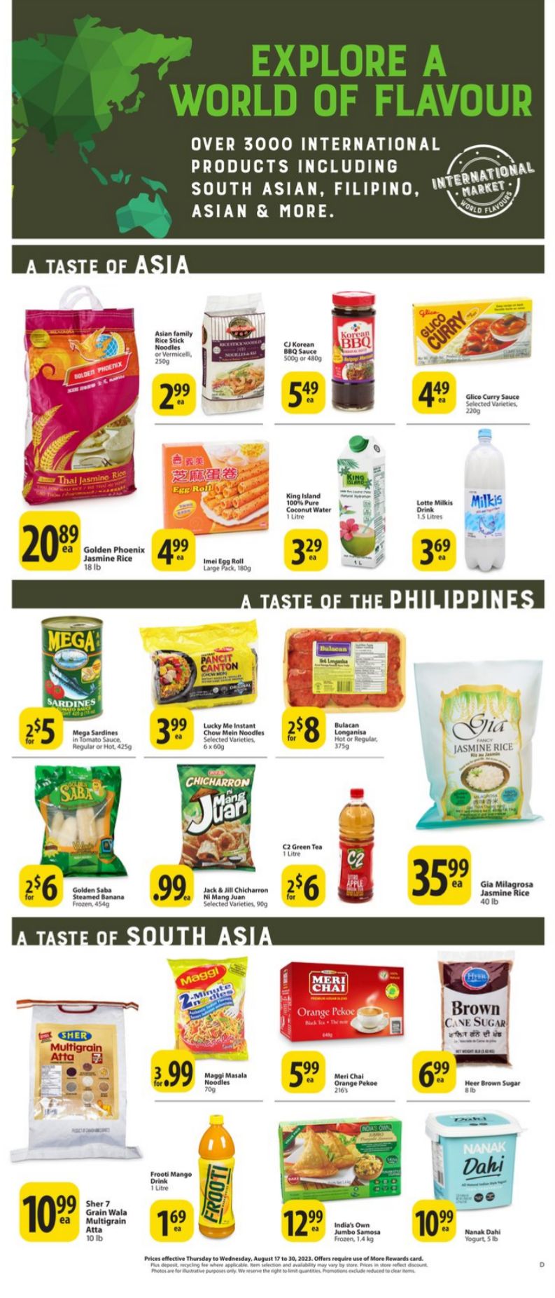 Save-On-Foods Flyer from 08/17/2023