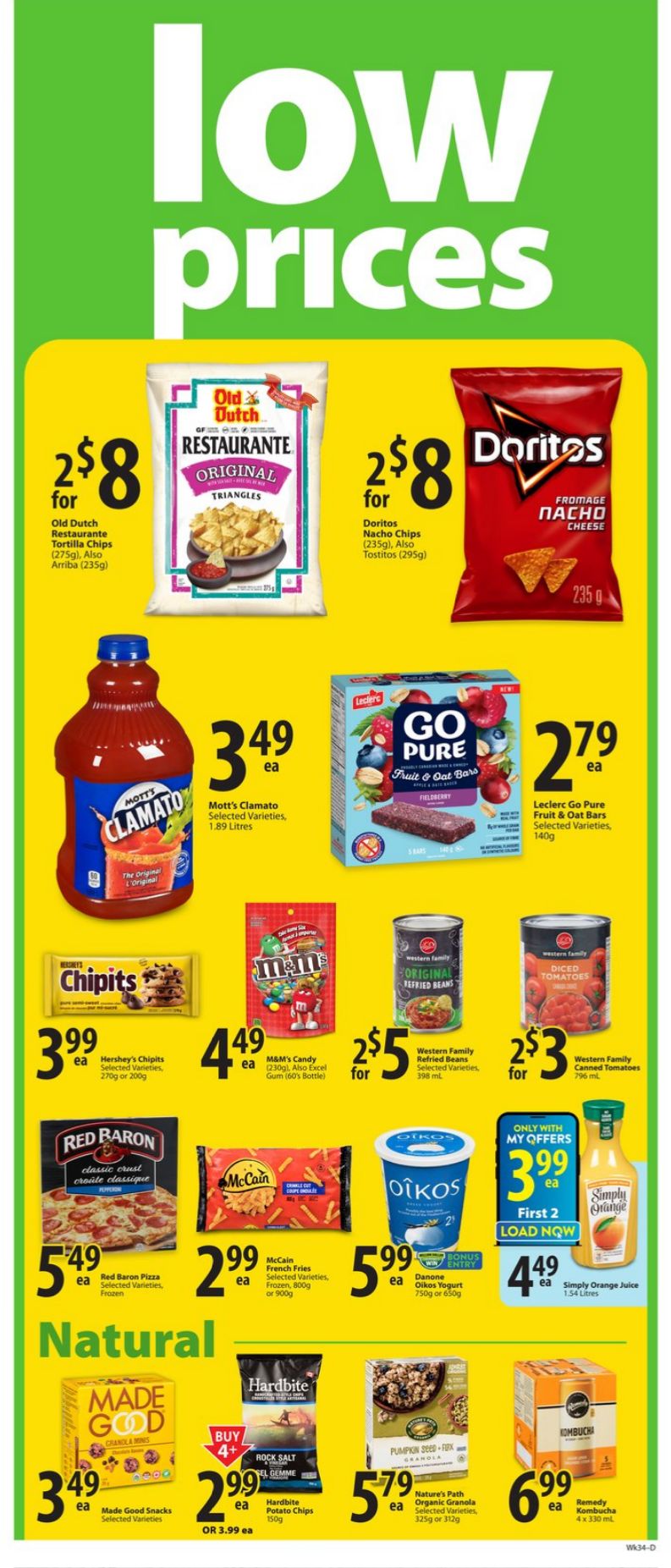 Save-On-Foods Flyer from 08/24/2023