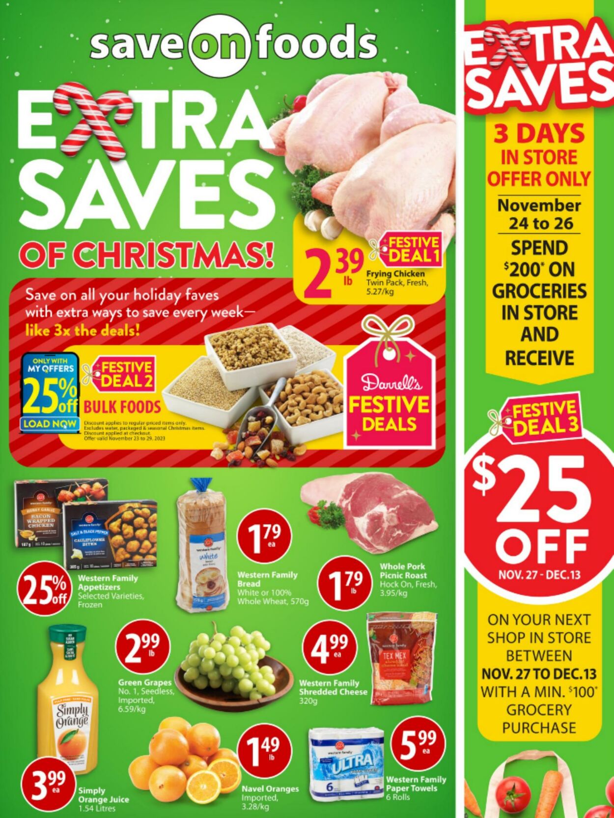 Save-On-Foods Flyer from 11/23/2023