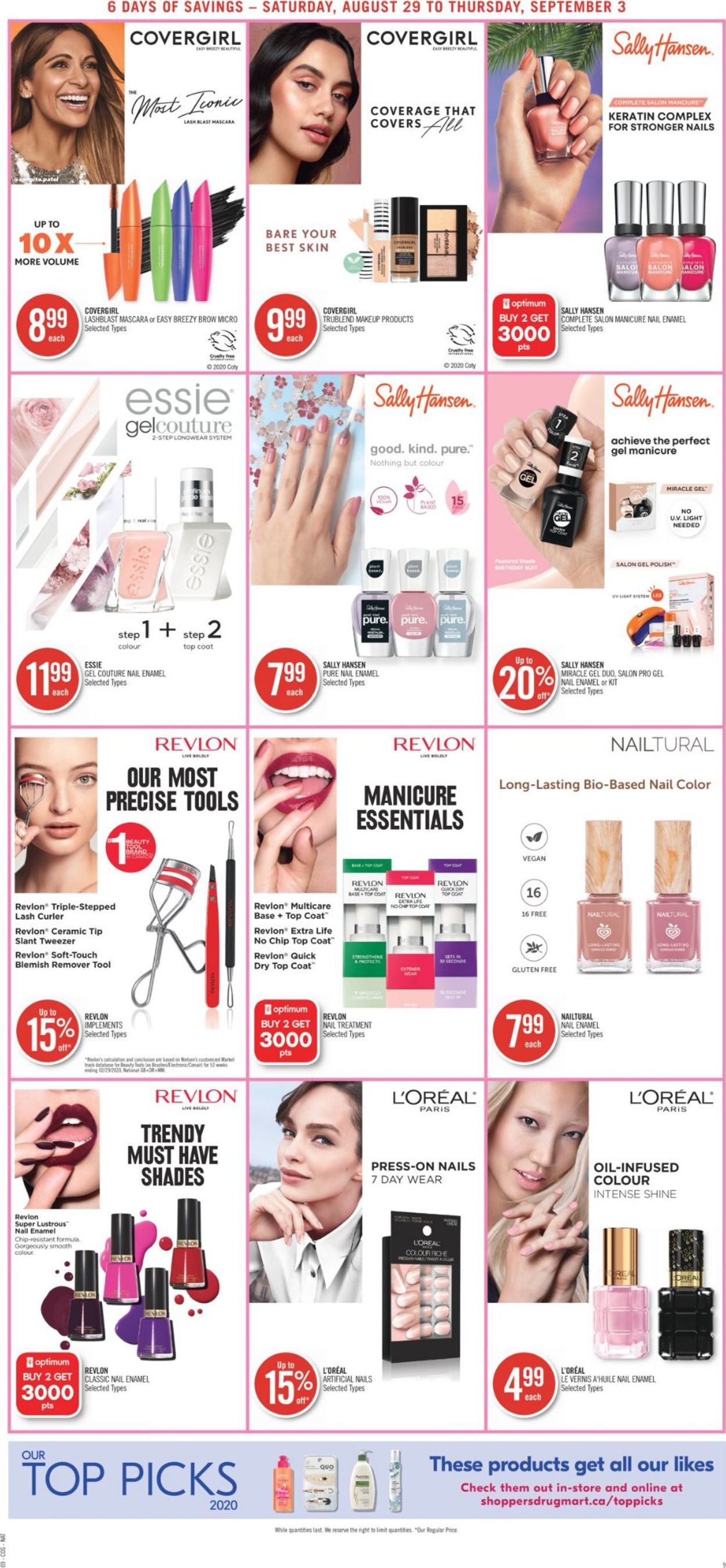Shoppers Flyer from 08/29/2020