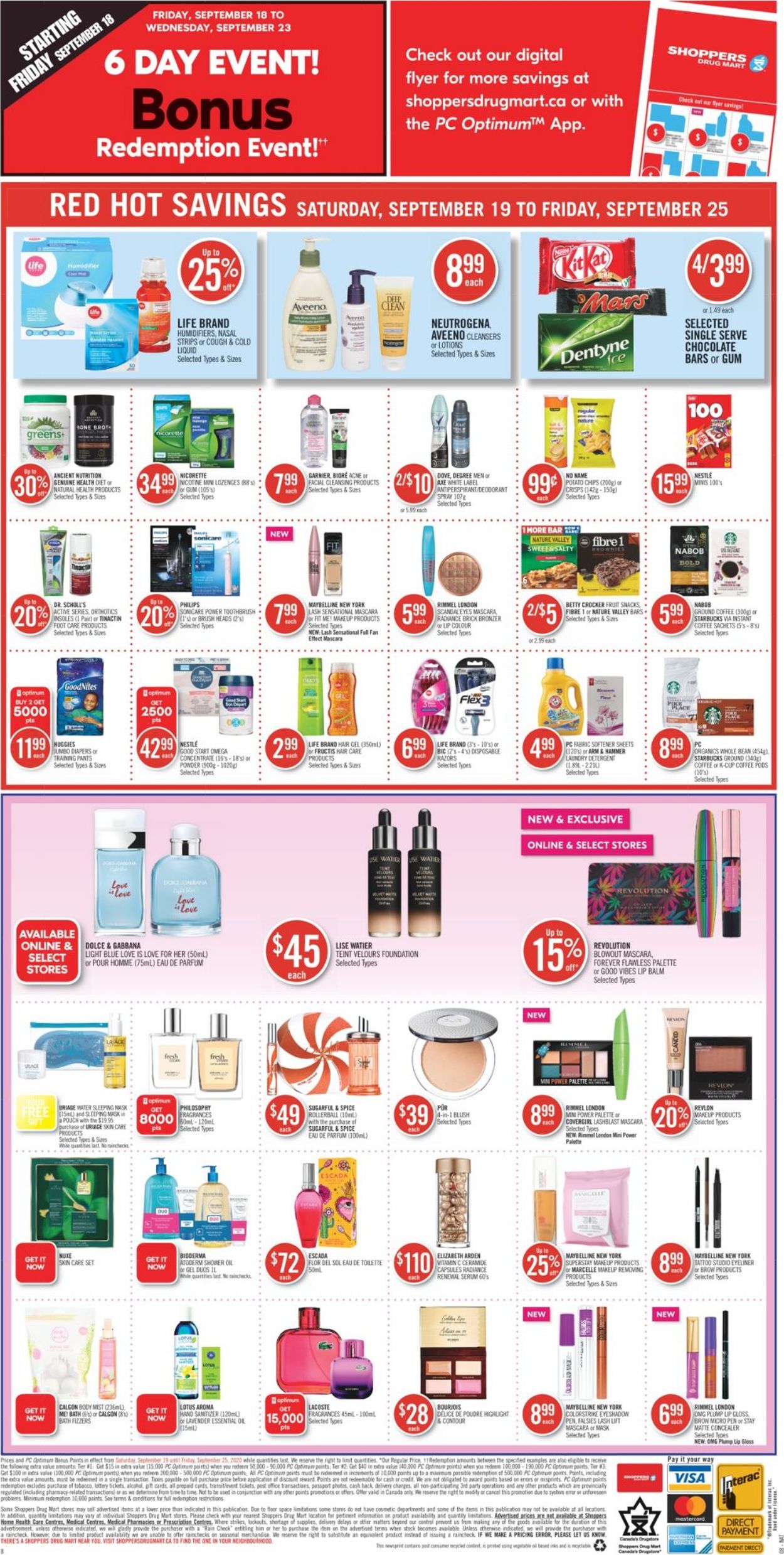 Shoppers Flyer from 09/19/2020