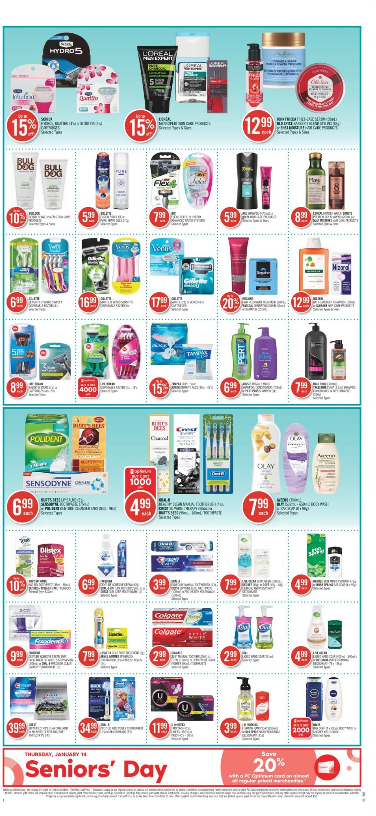 Shoppers Flyer from 01/09/2021