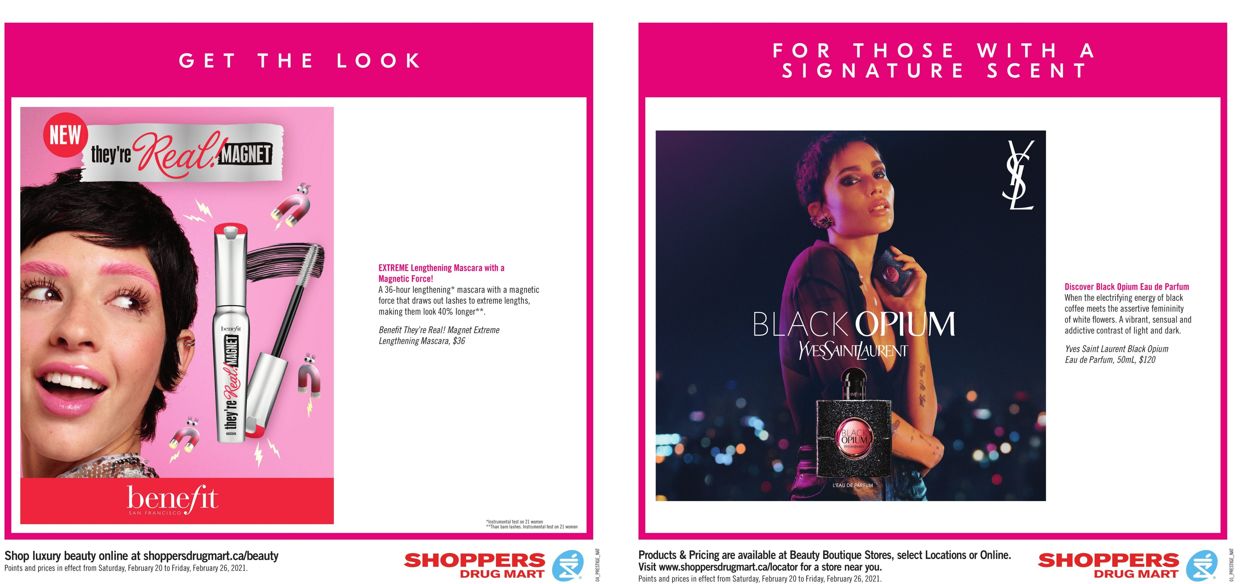 Shoppers Flyer from 02/20/2021