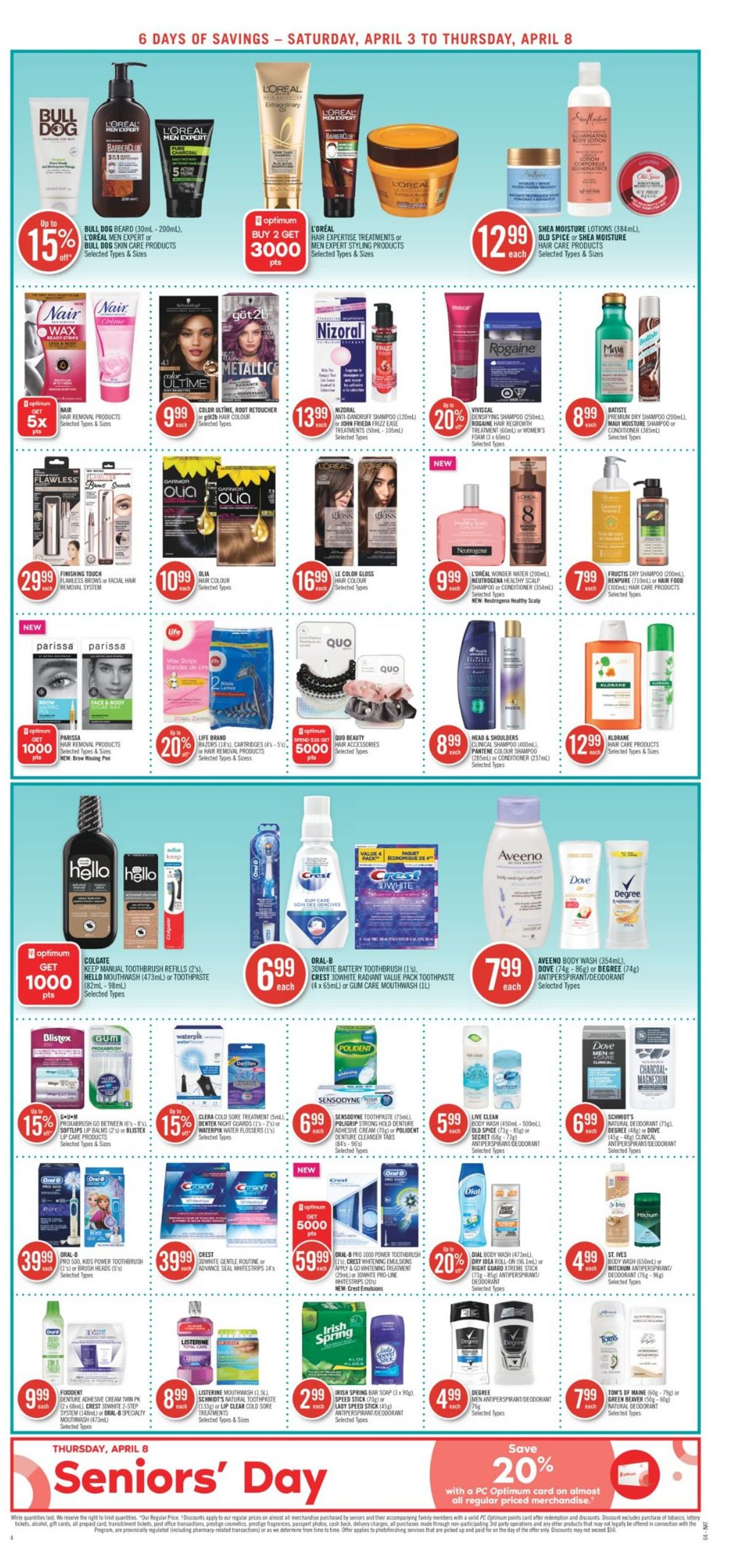 Shoppers Flyer from 04/03/2021