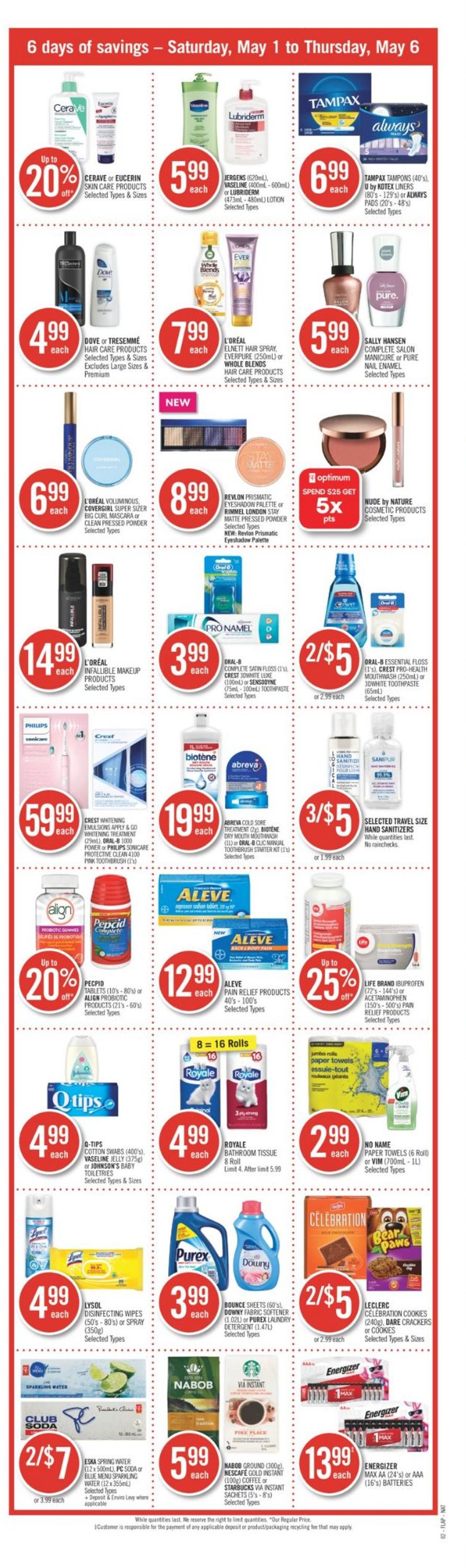 Shoppers Flyer from 05/01/2021