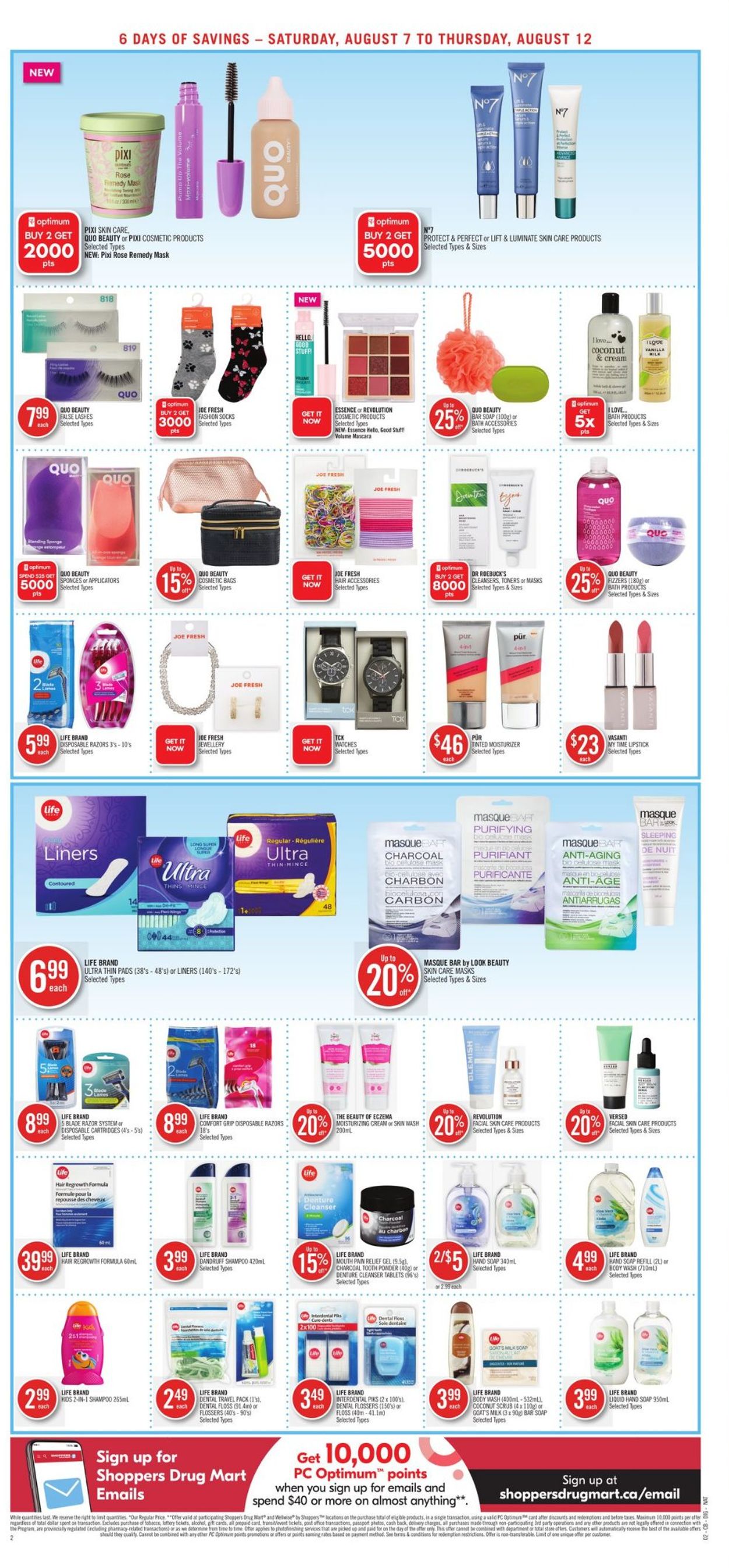 Shoppers Flyer from 08/07/2021