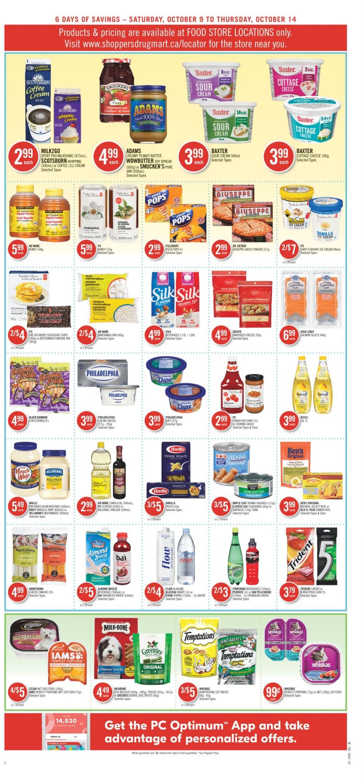 Shoppers Flyer from 10/09/2021