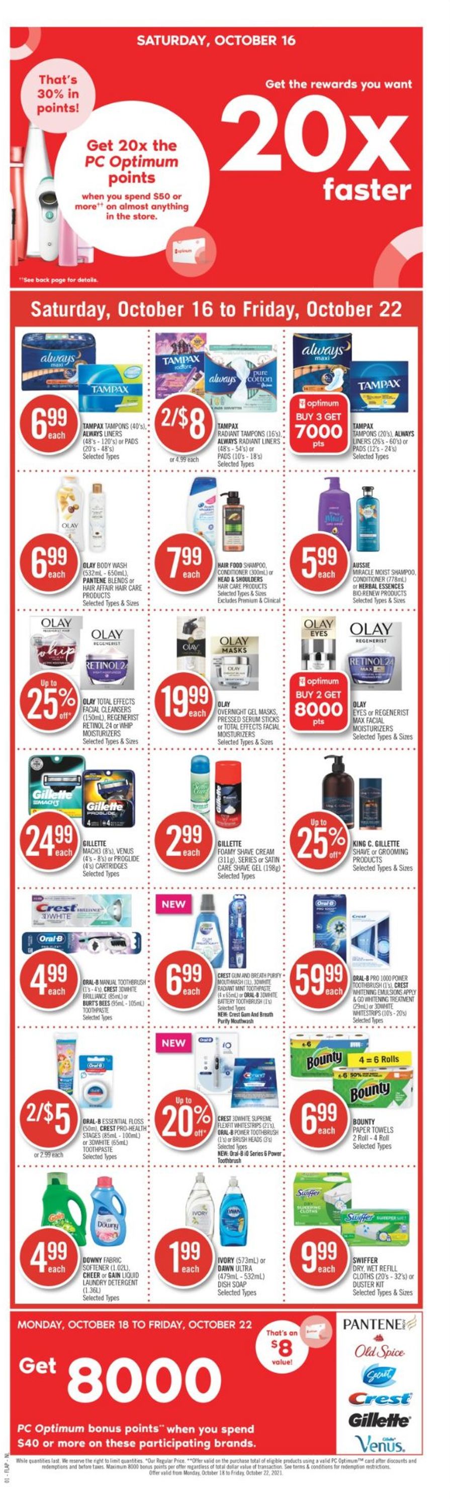 Shoppers Flyer from 10/16/2021