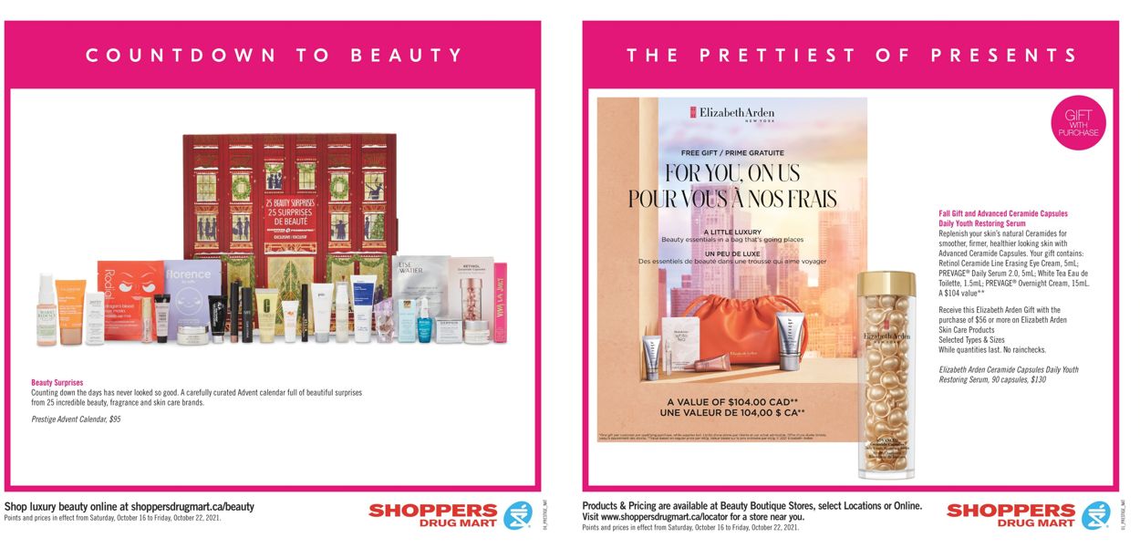 Shoppers Flyer from 10/16/2021