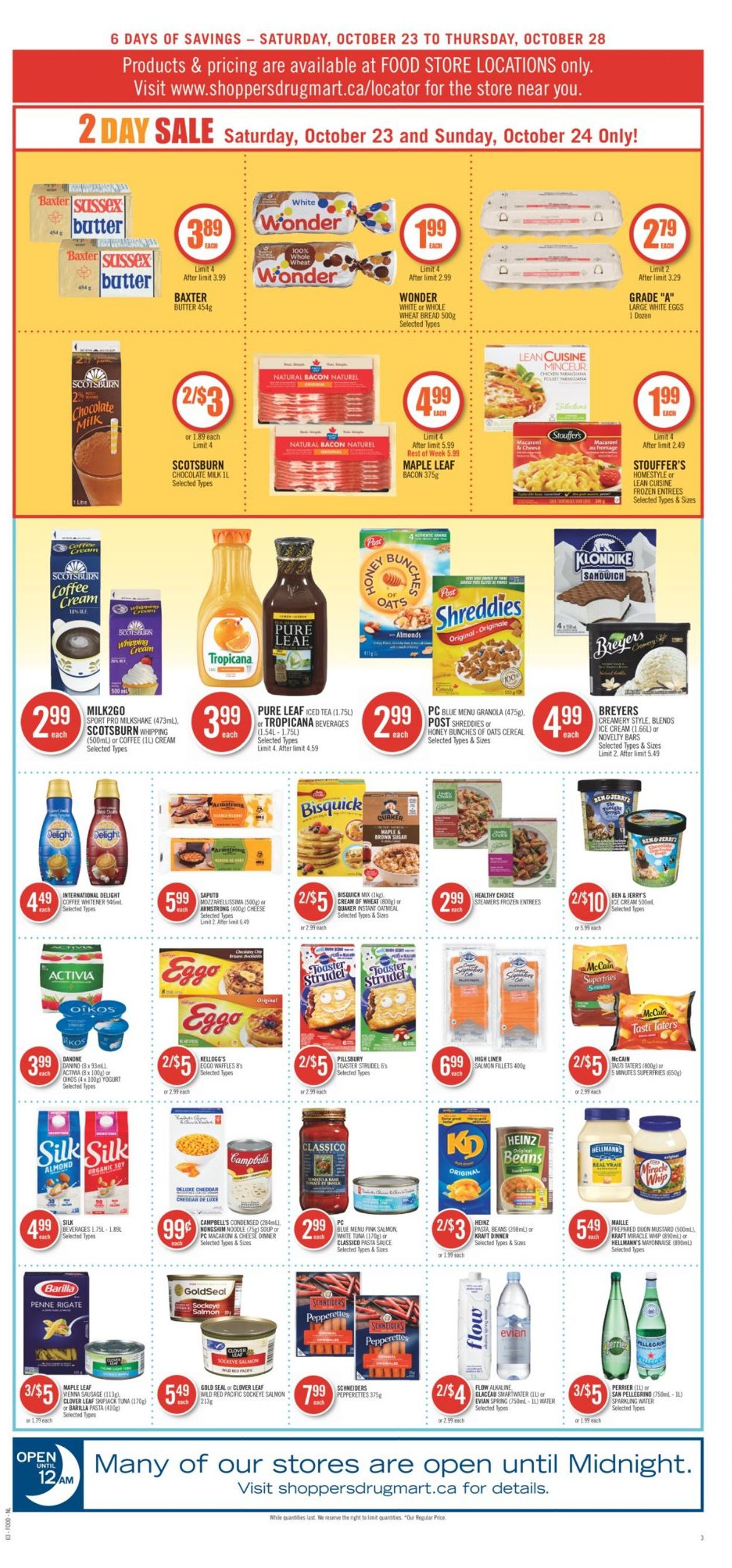 Shoppers Flyer from 10/23/2021