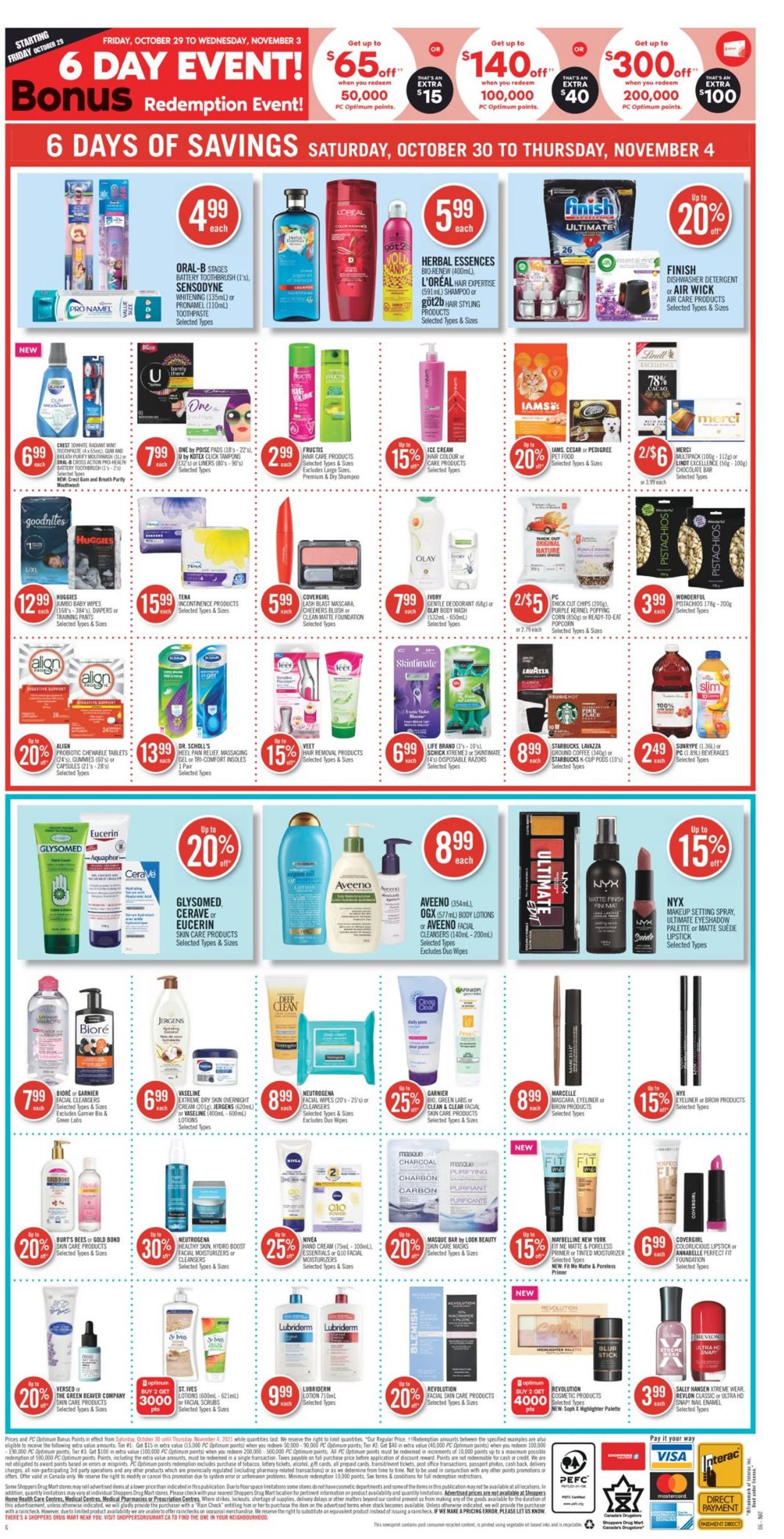 Shoppers Flyer from 10/30/2021