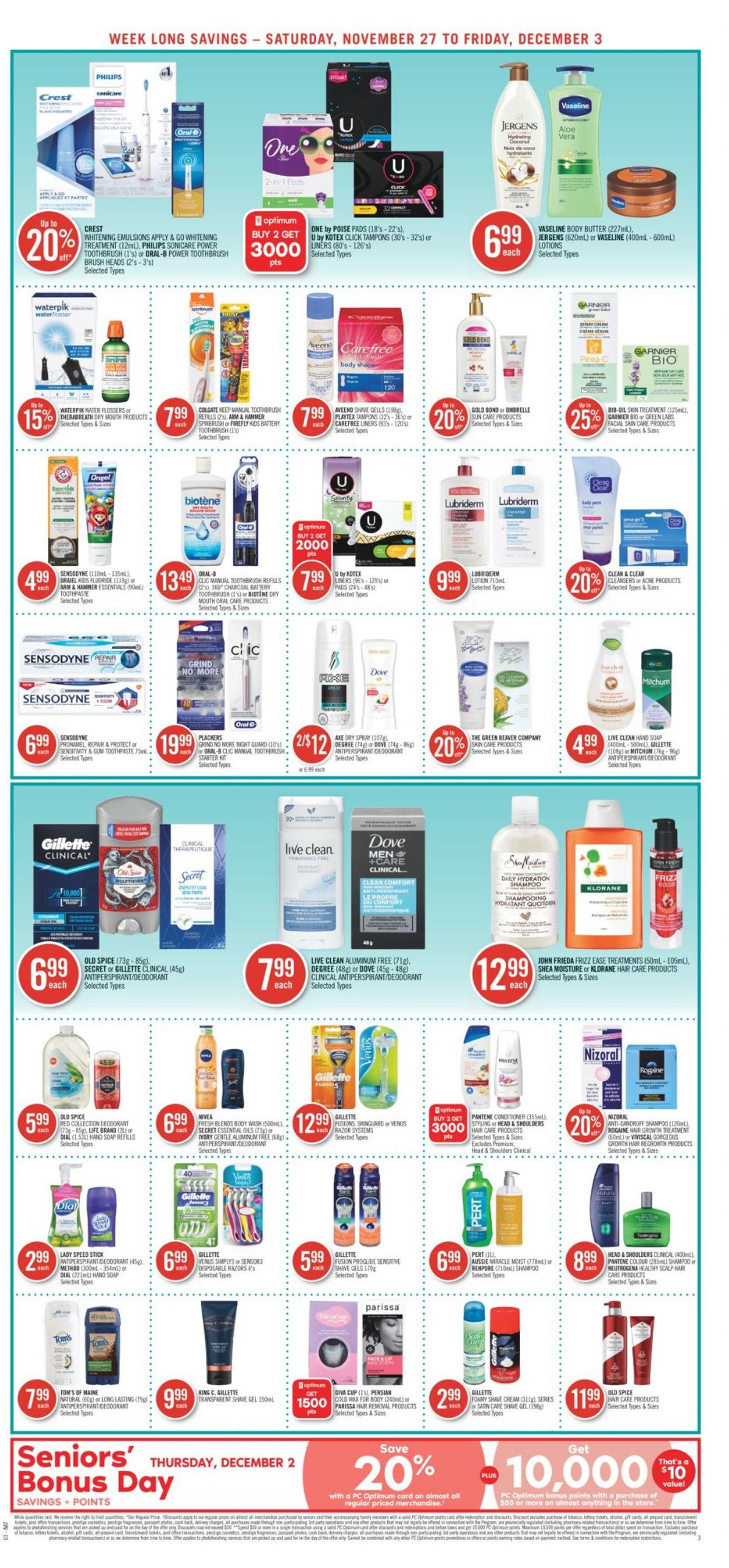 Shoppers Flyer from 11/27/2021