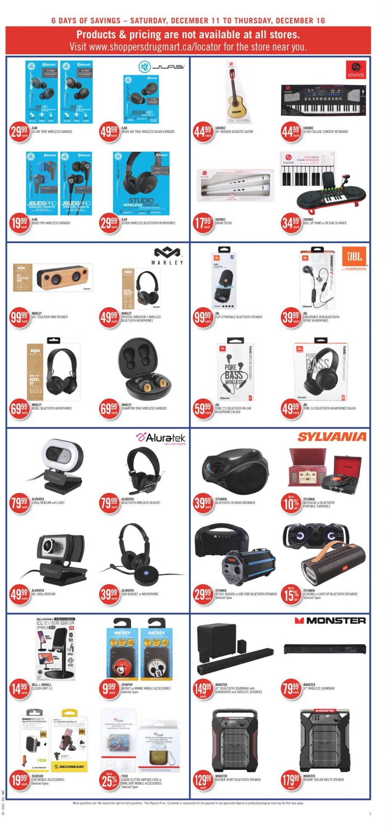 Shoppers Flyer from 12/11/2021