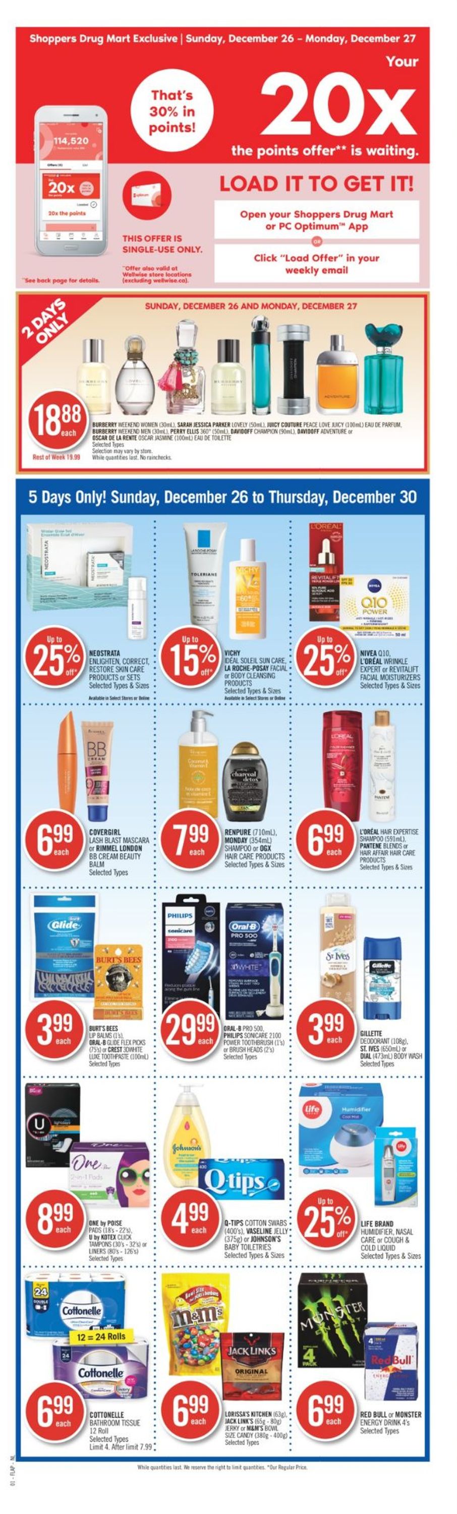 Shoppers Flyer from 12/26/2021