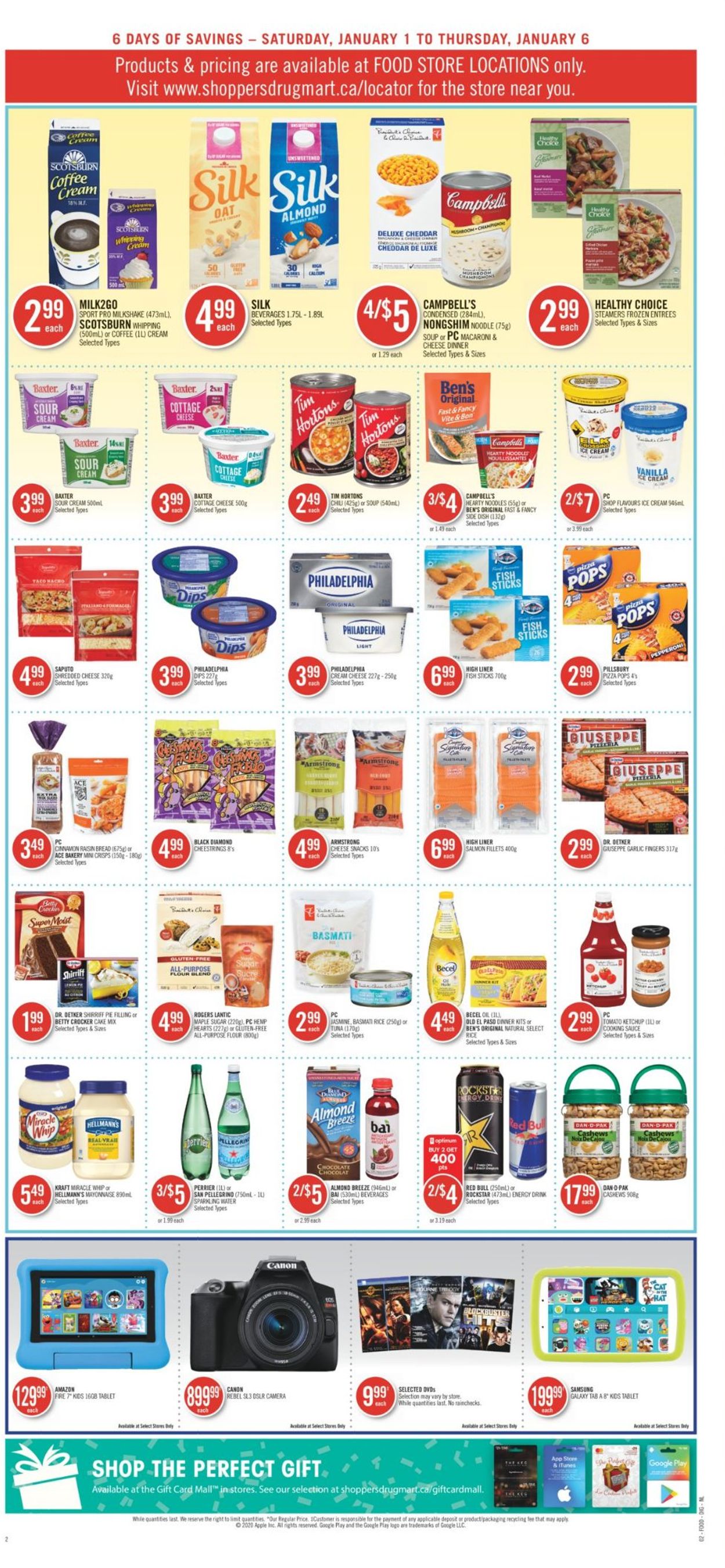 Shoppers Flyer from 01/01/2022