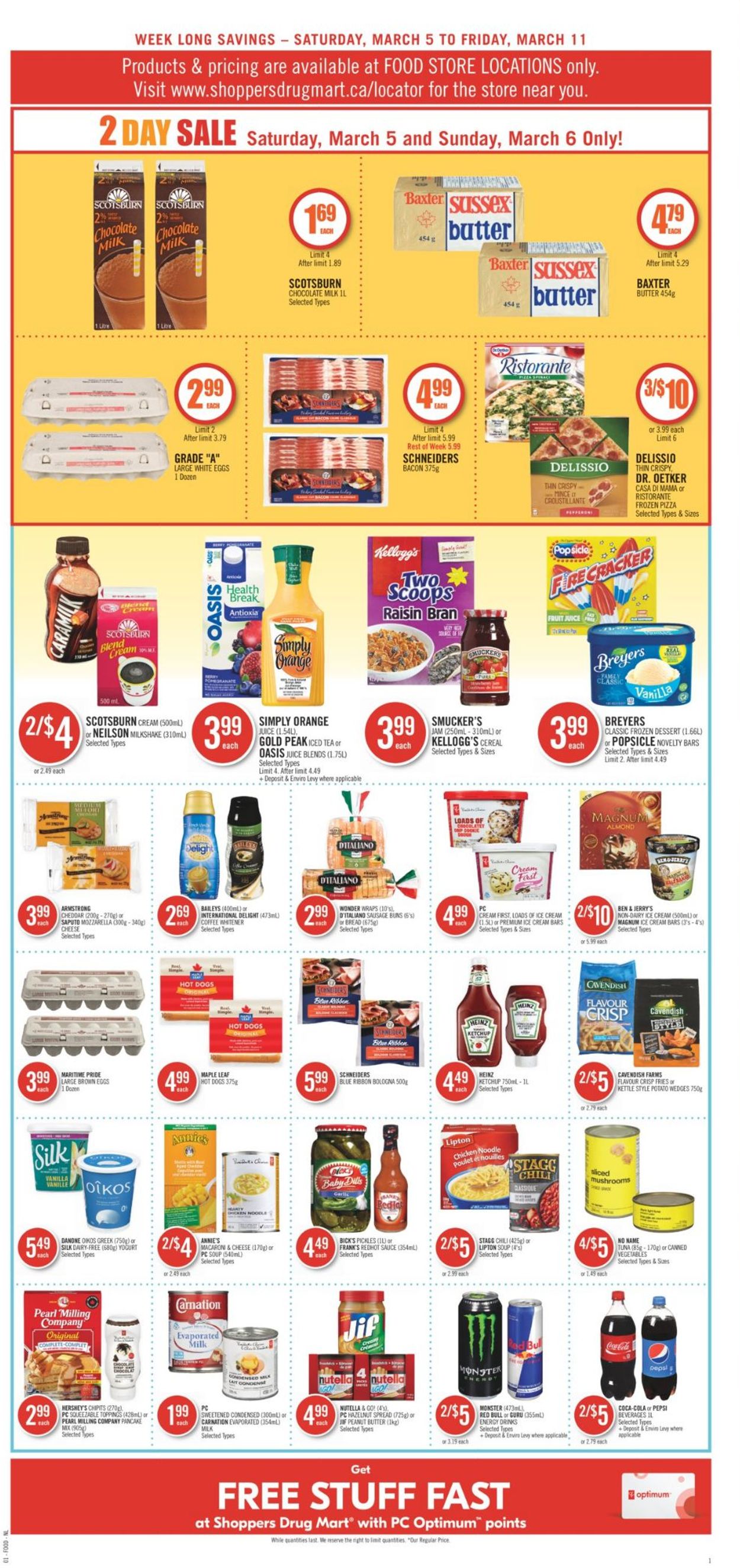 Shoppers Flyer from 03/05/2022