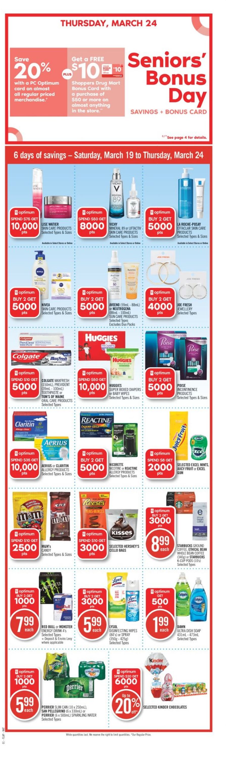 Shoppers Flyer from 03/19/2022