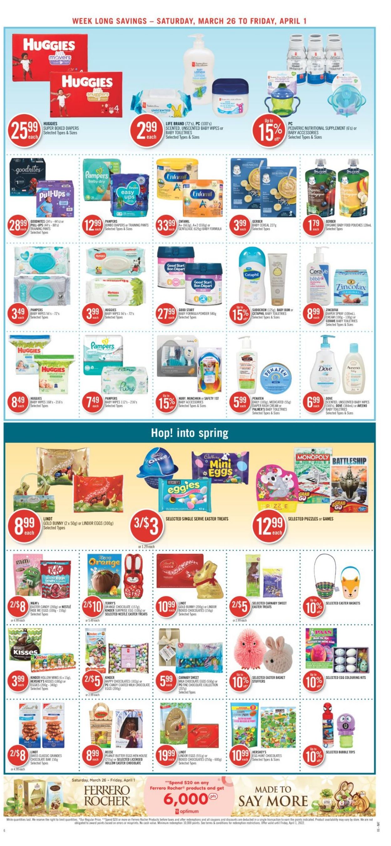 Shoppers Flyer from 03/26/2022