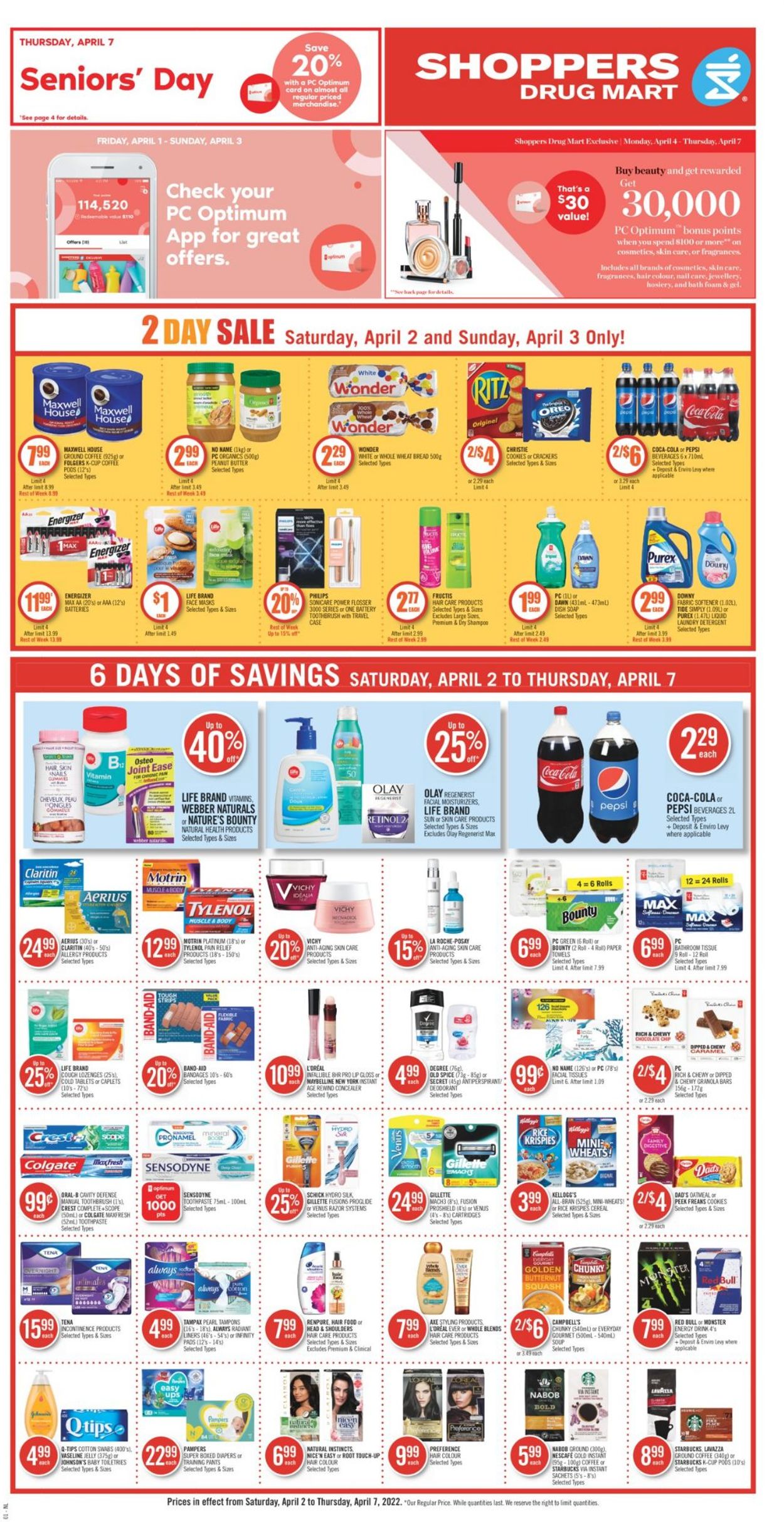 Shoppers Flyer from 04/02/2022