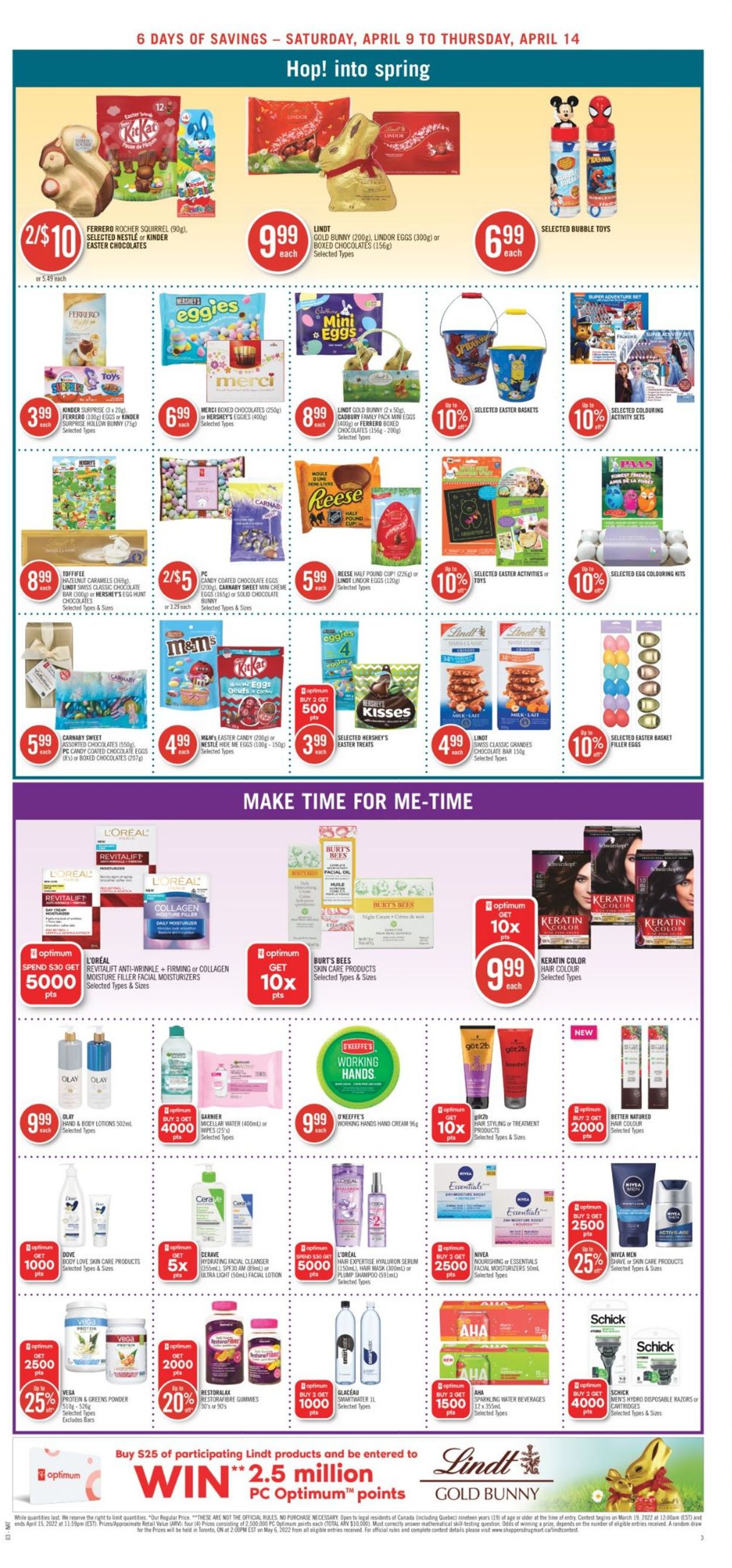 Shoppers Flyer from 04/09/2022