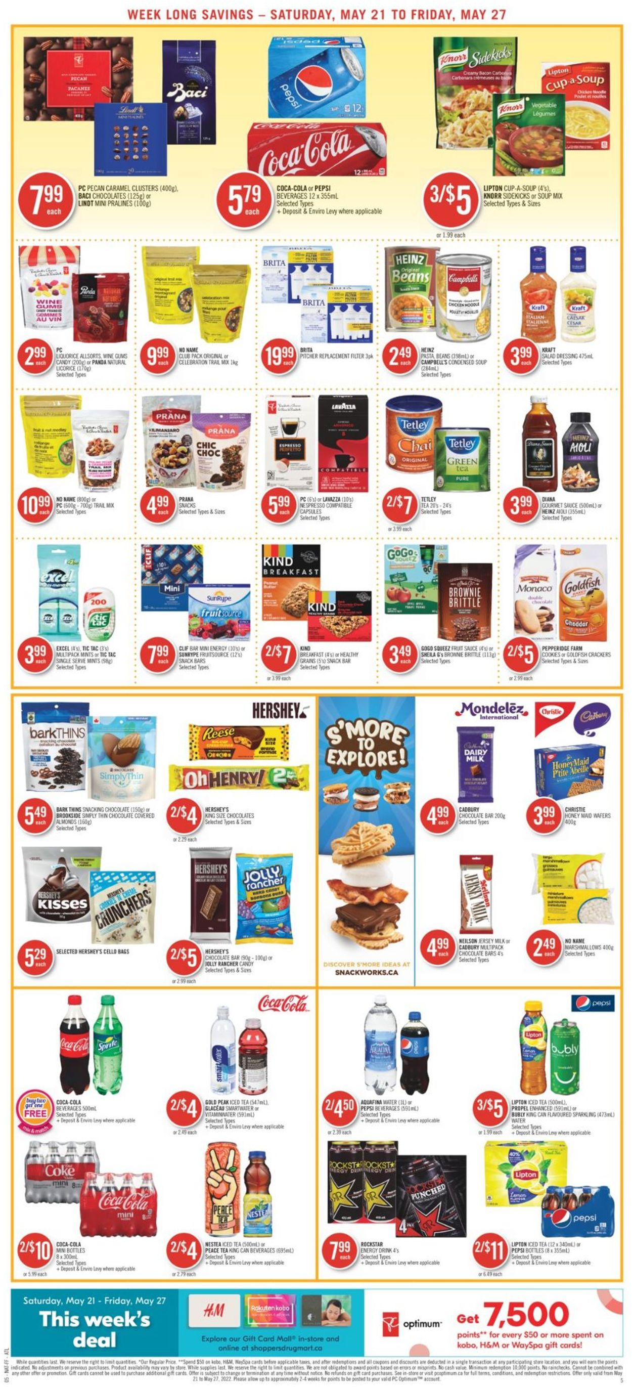 Shoppers Flyer from 05/21/2022