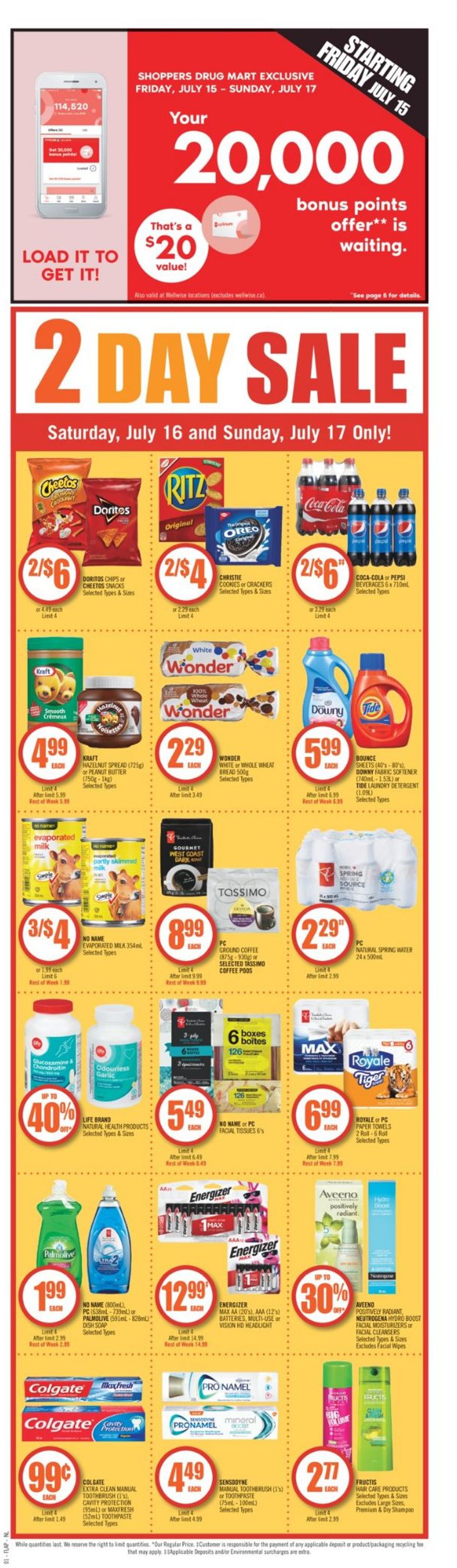 Shoppers Flyer from 07/16/2022