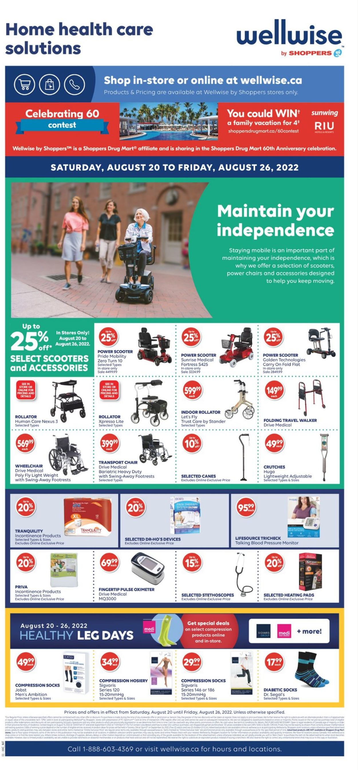 Shoppers Flyer from 08/19/2022