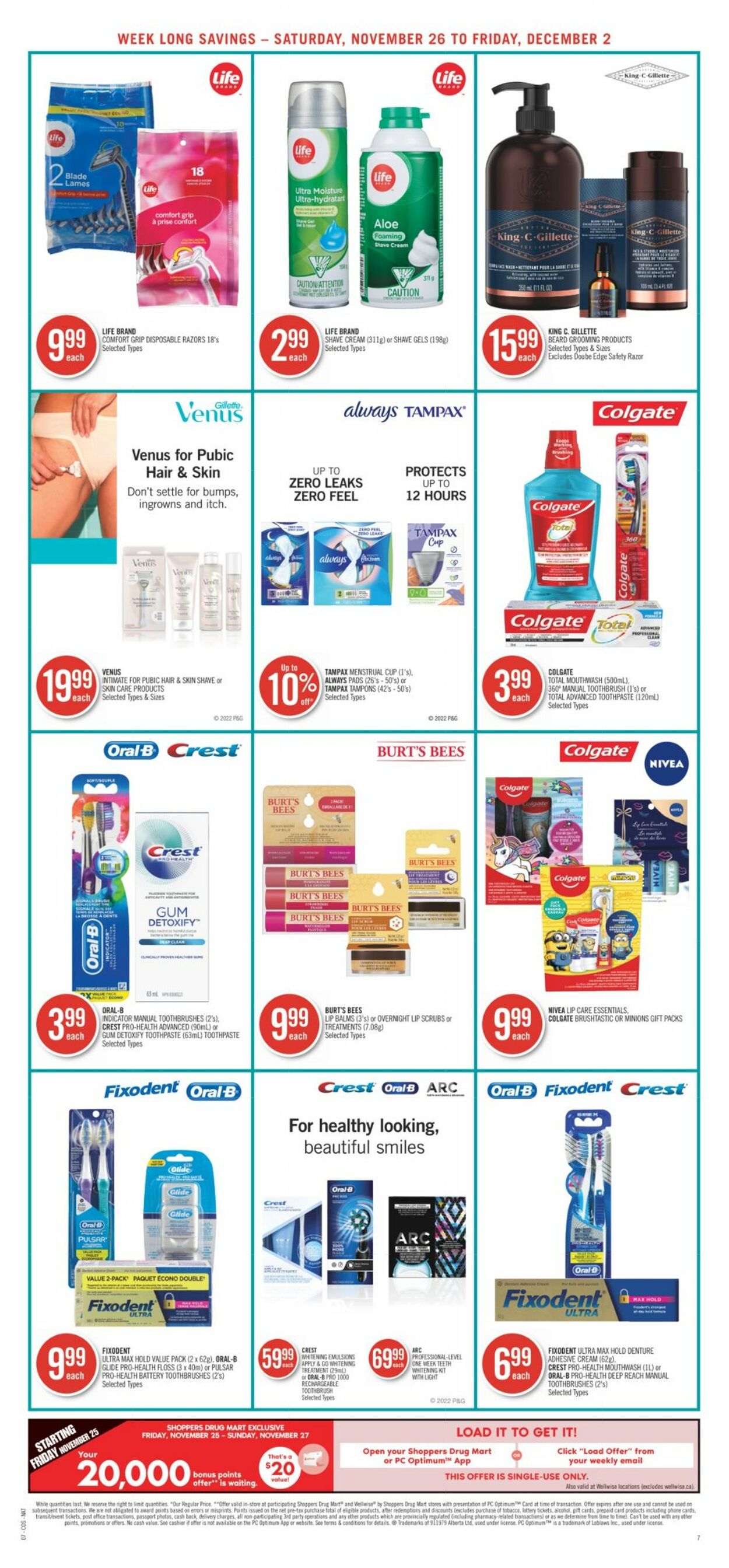 Shoppers Flyer from 11/26/2022