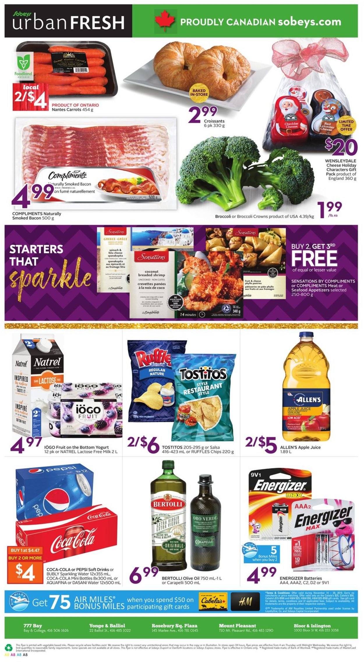 Sobeys Flyer from 11/14/2019
