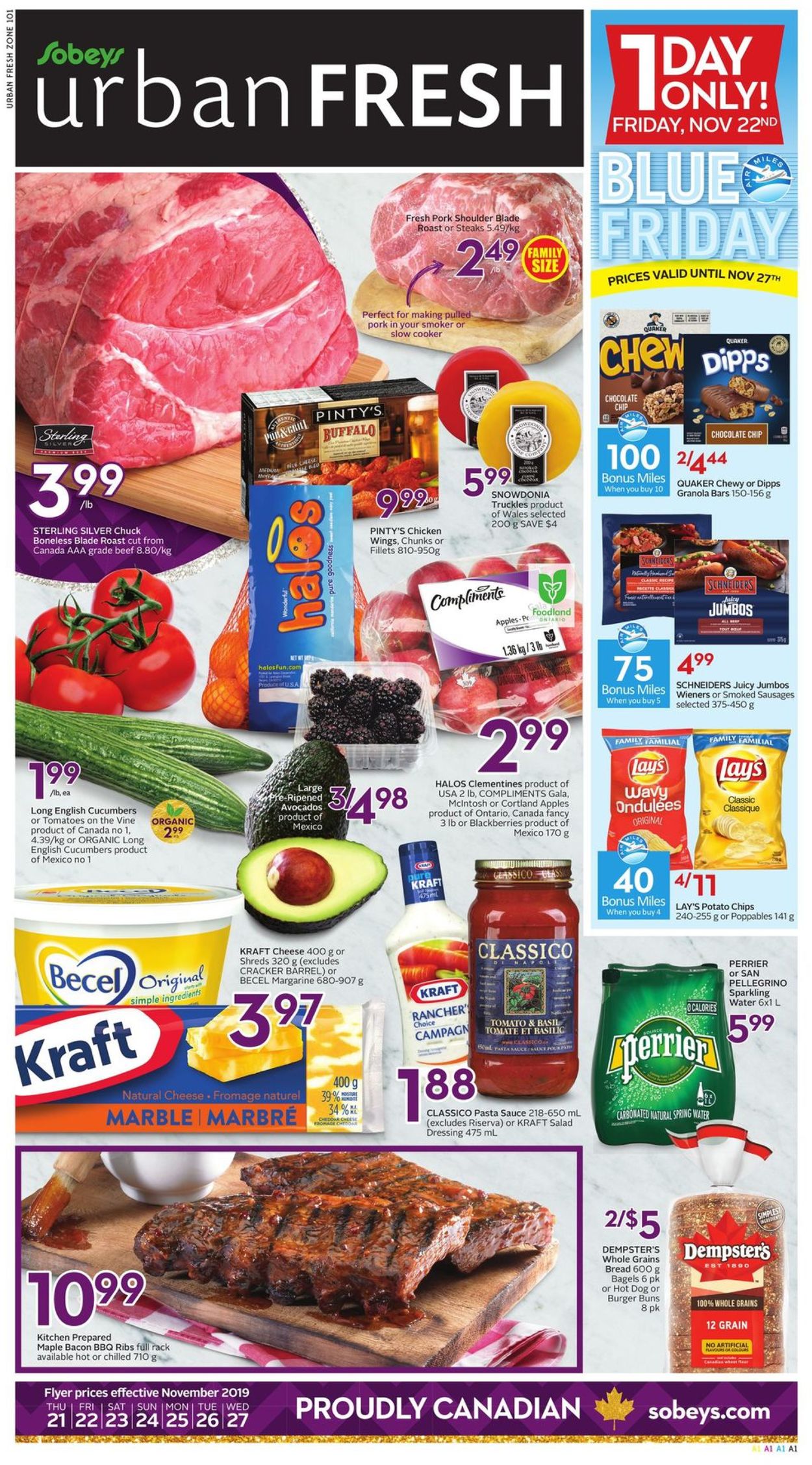 Sobeys Flyer from 11/21/2019