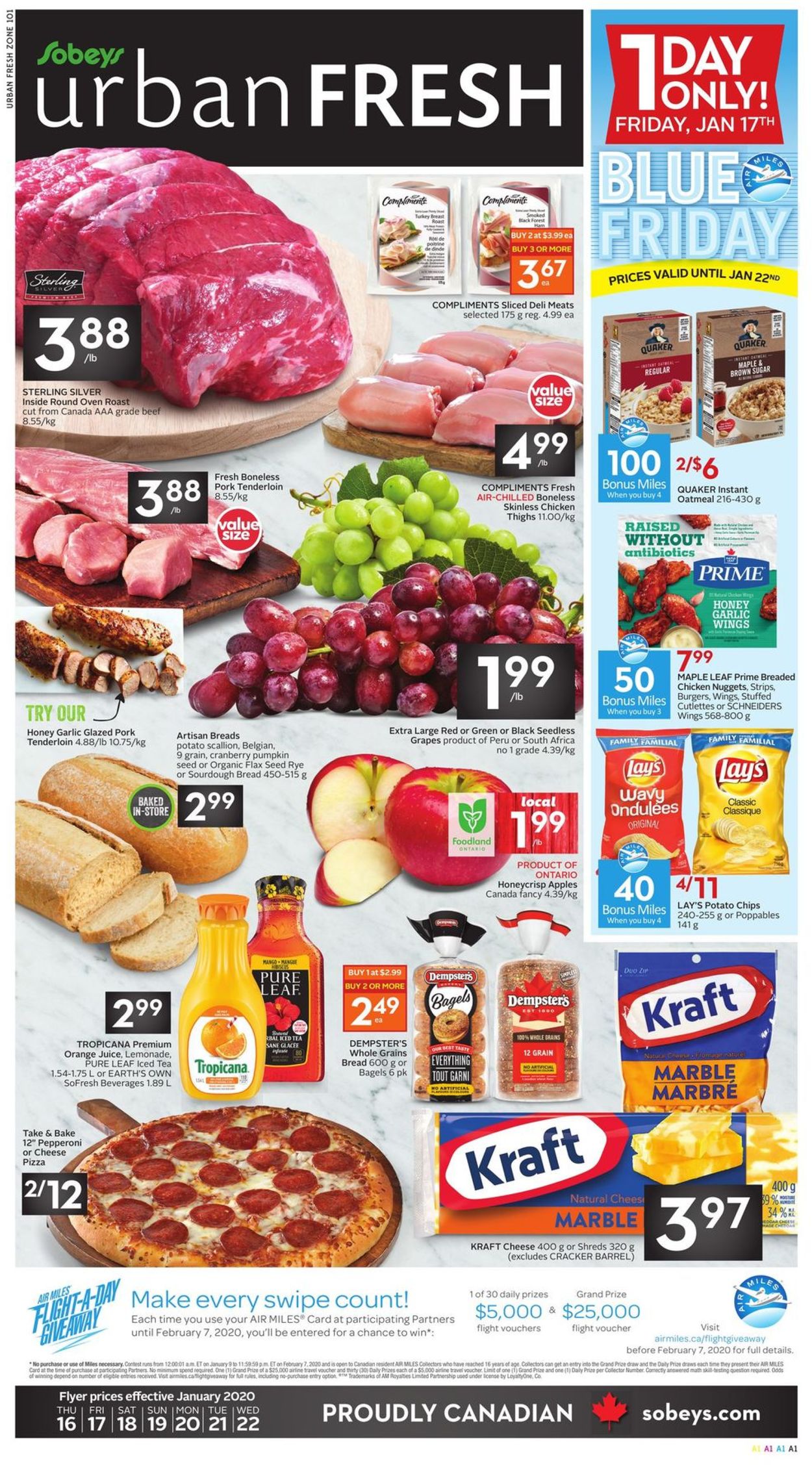 Sobeys Flyer from 01/16/2020