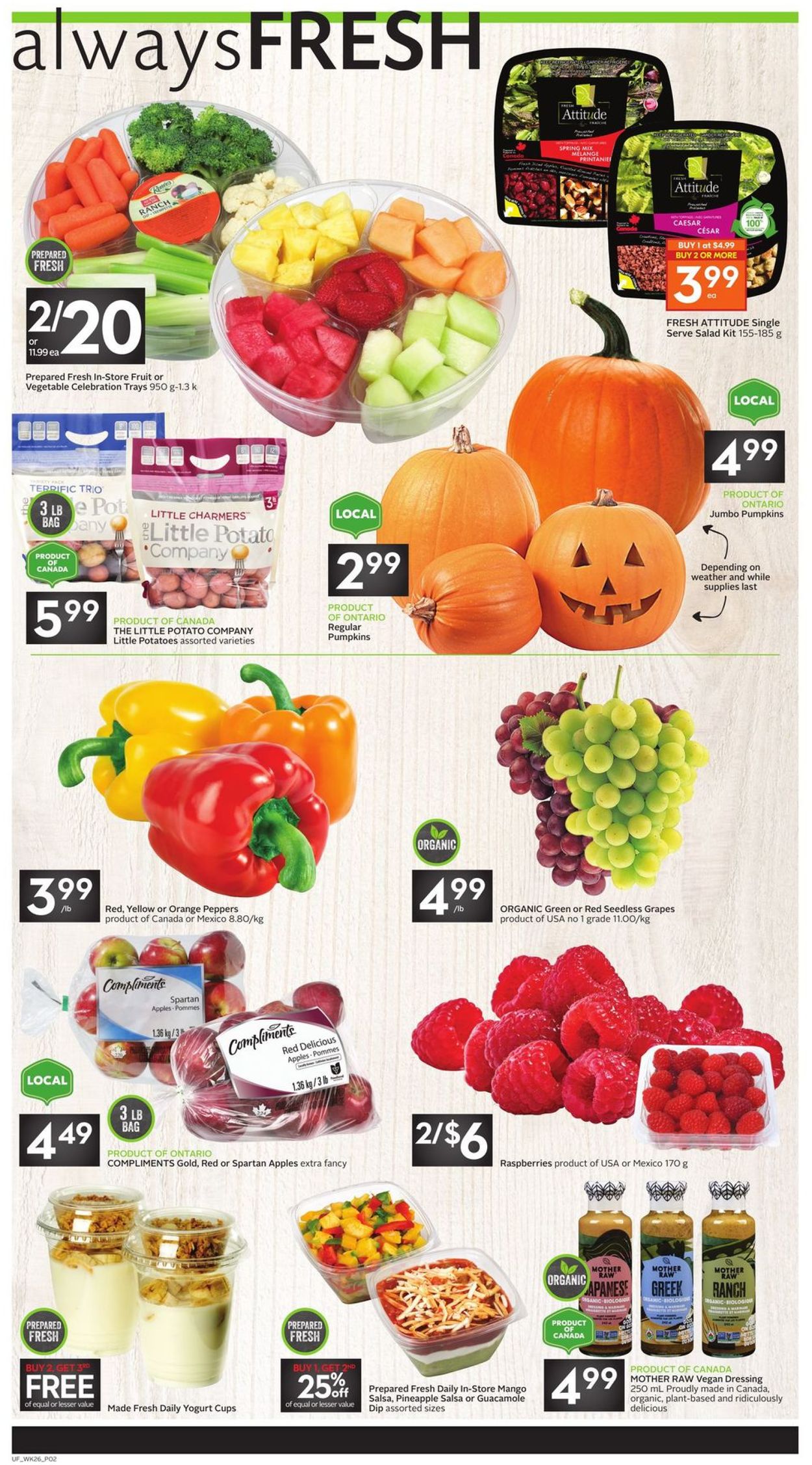 Sobeys Flyer from 10/22/2020