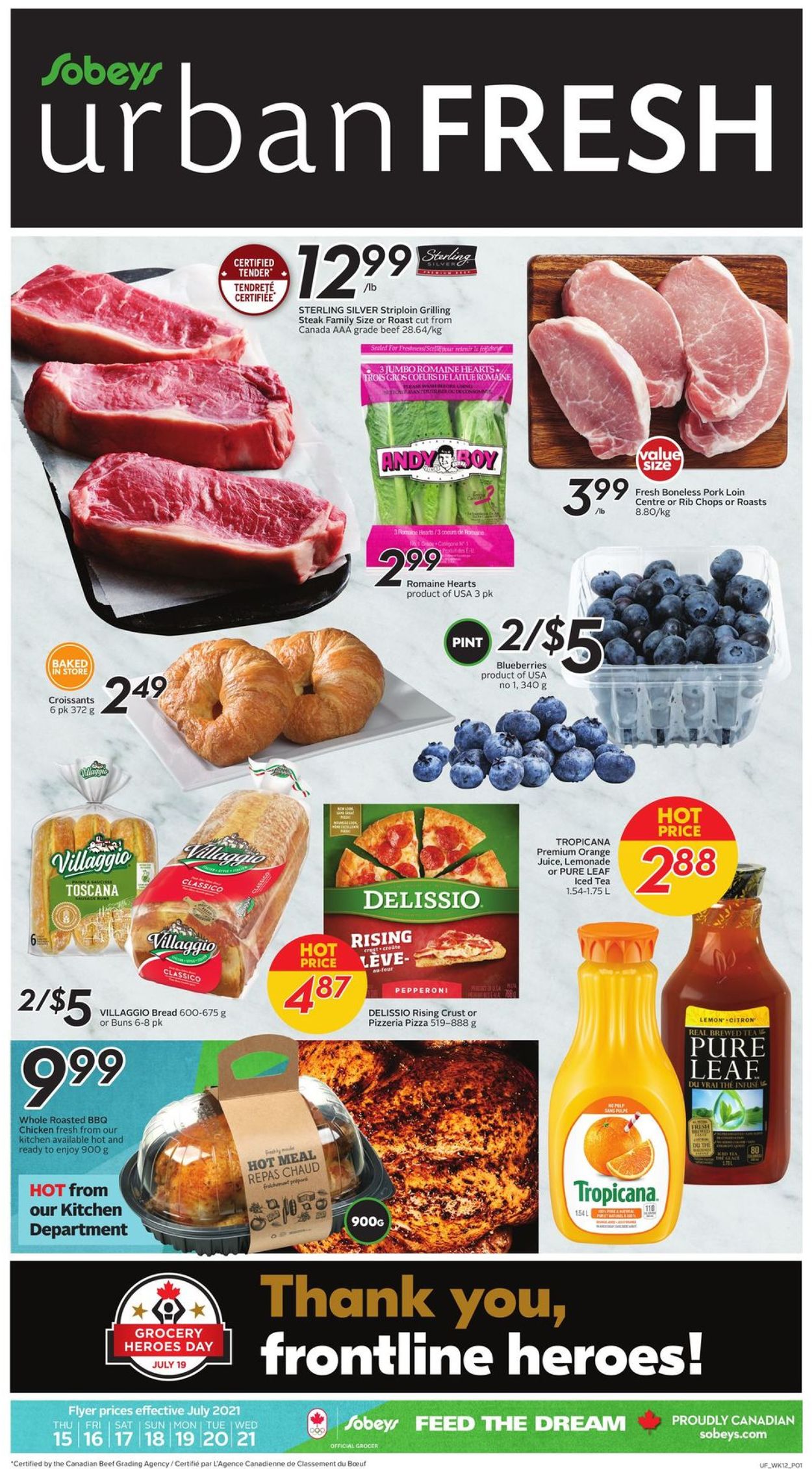 Sobeys Flyer from 07/15/2021