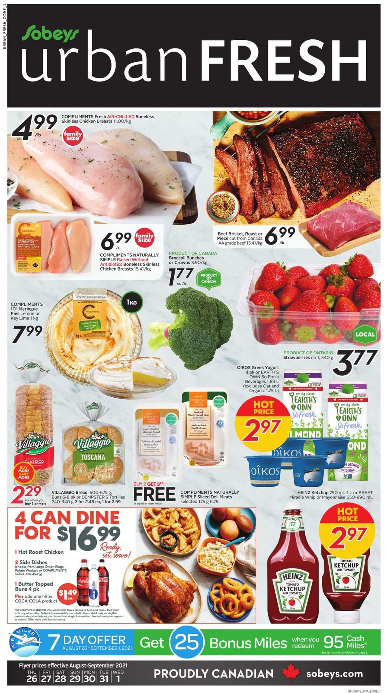 Sobeys Flyer from 08/26/2021