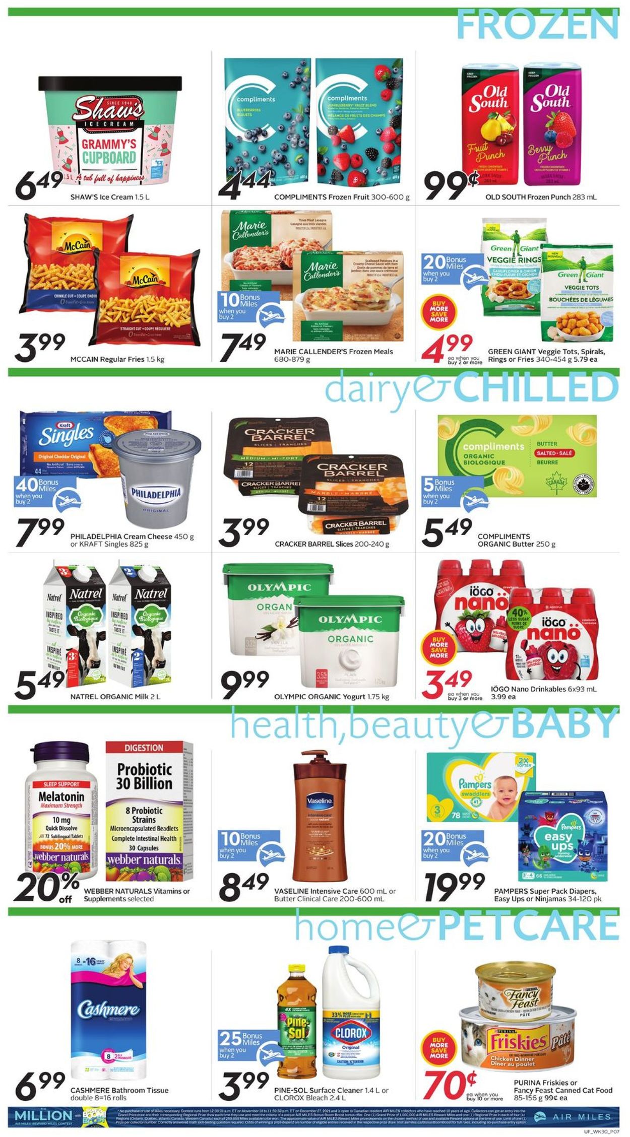 Sobeys Flyer from 11/18/2021