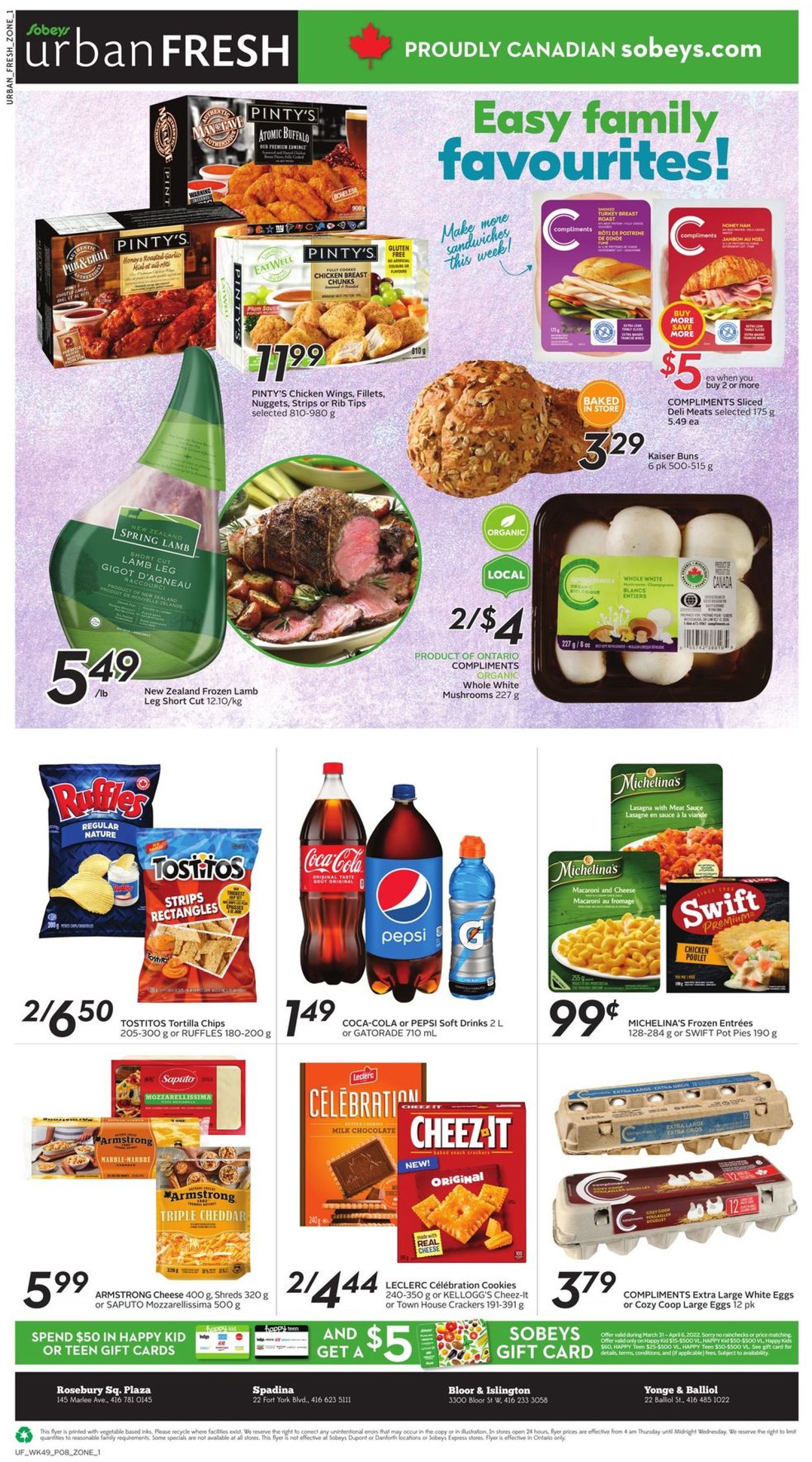 Sobeys Flyer from 03/31/2022