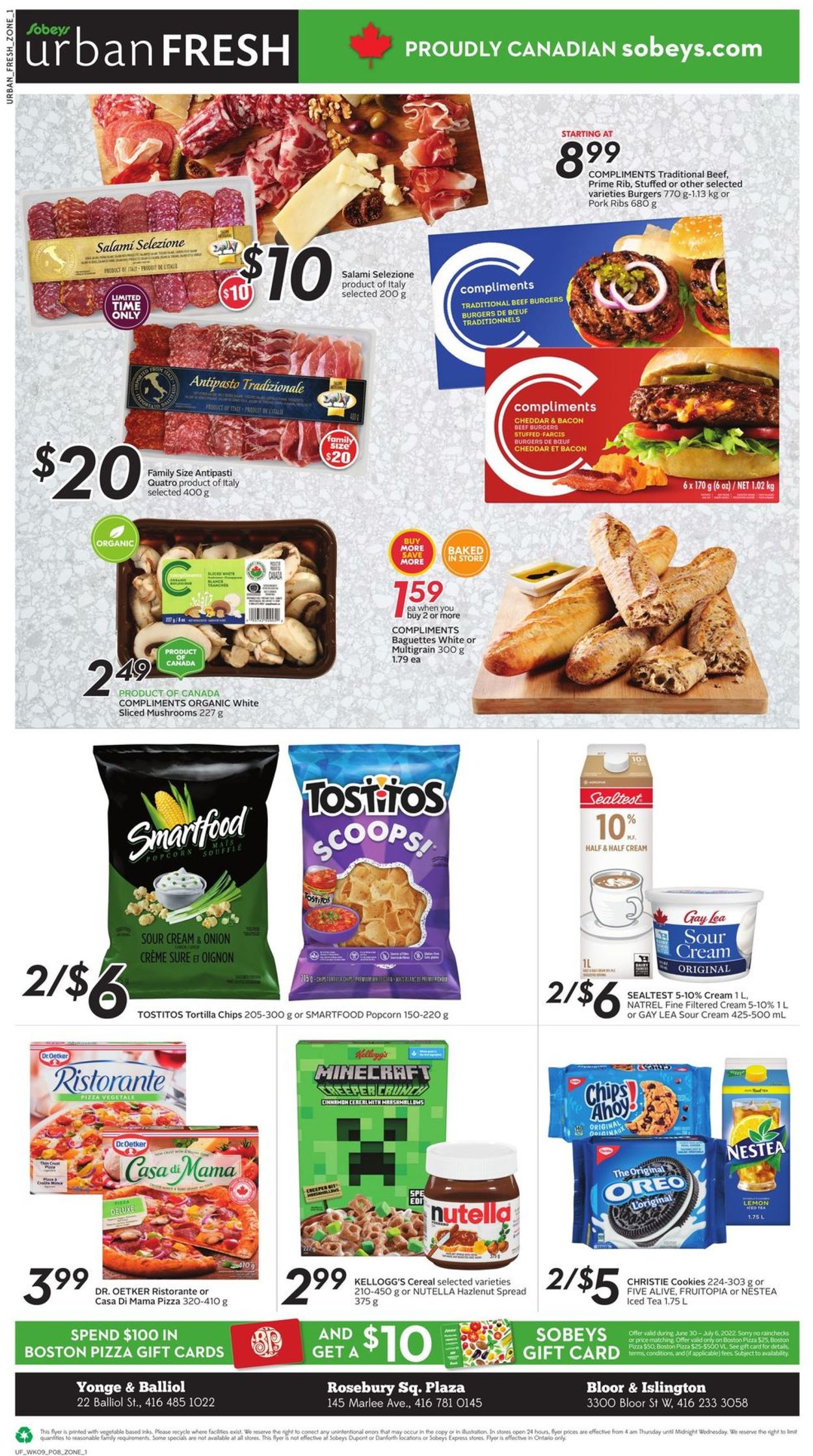 Sobeys Flyer from 06/30/2022