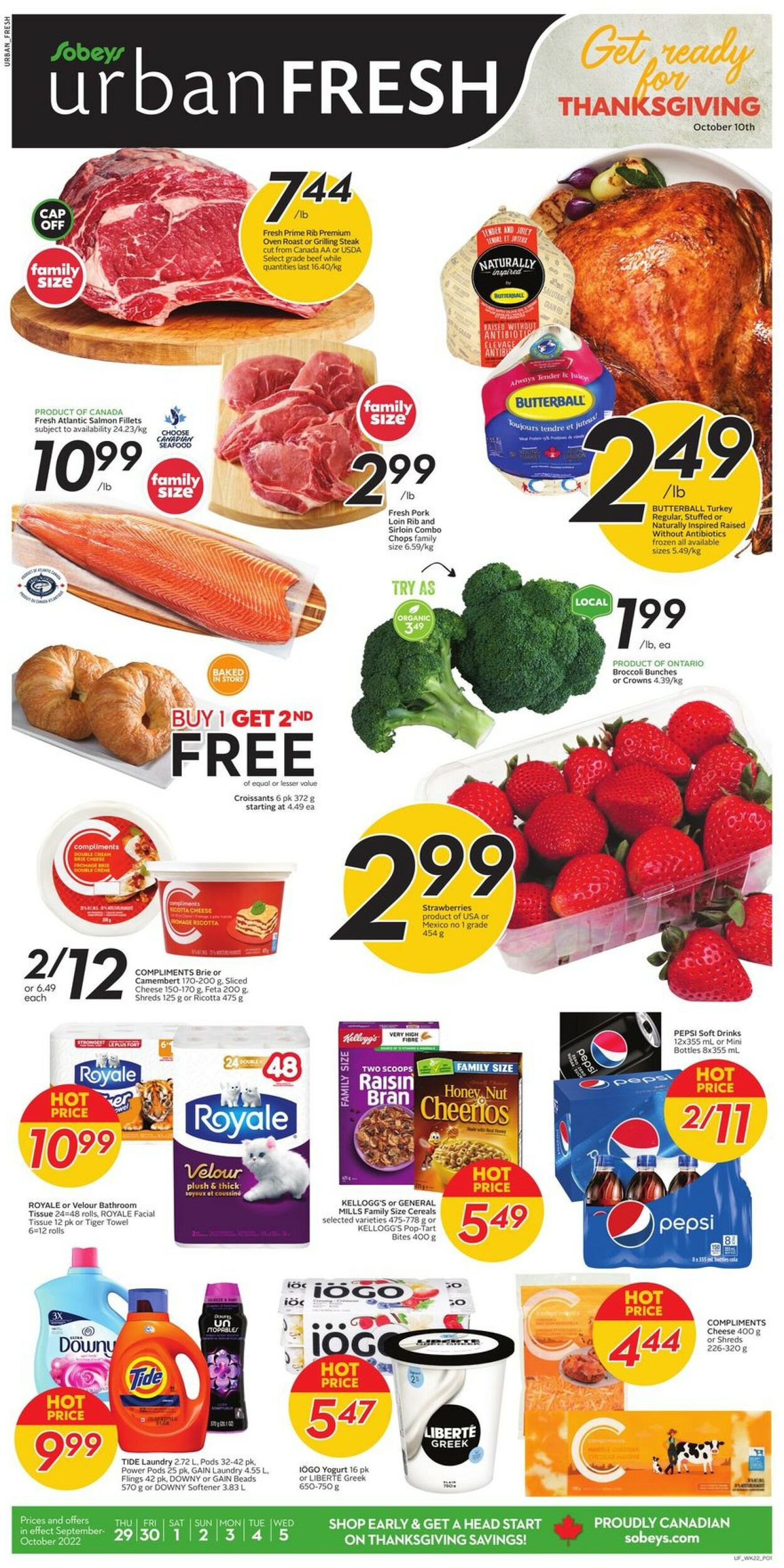 Sobeys Flyer from 09/29/2022