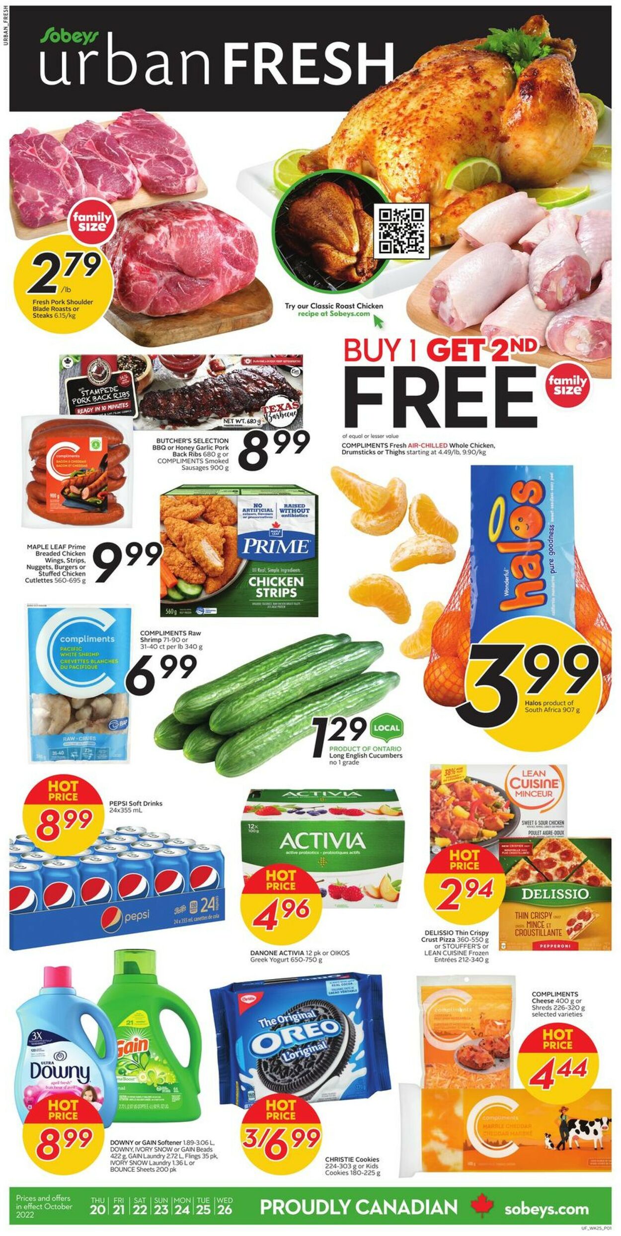 Sobeys Flyer from 10/20/2022