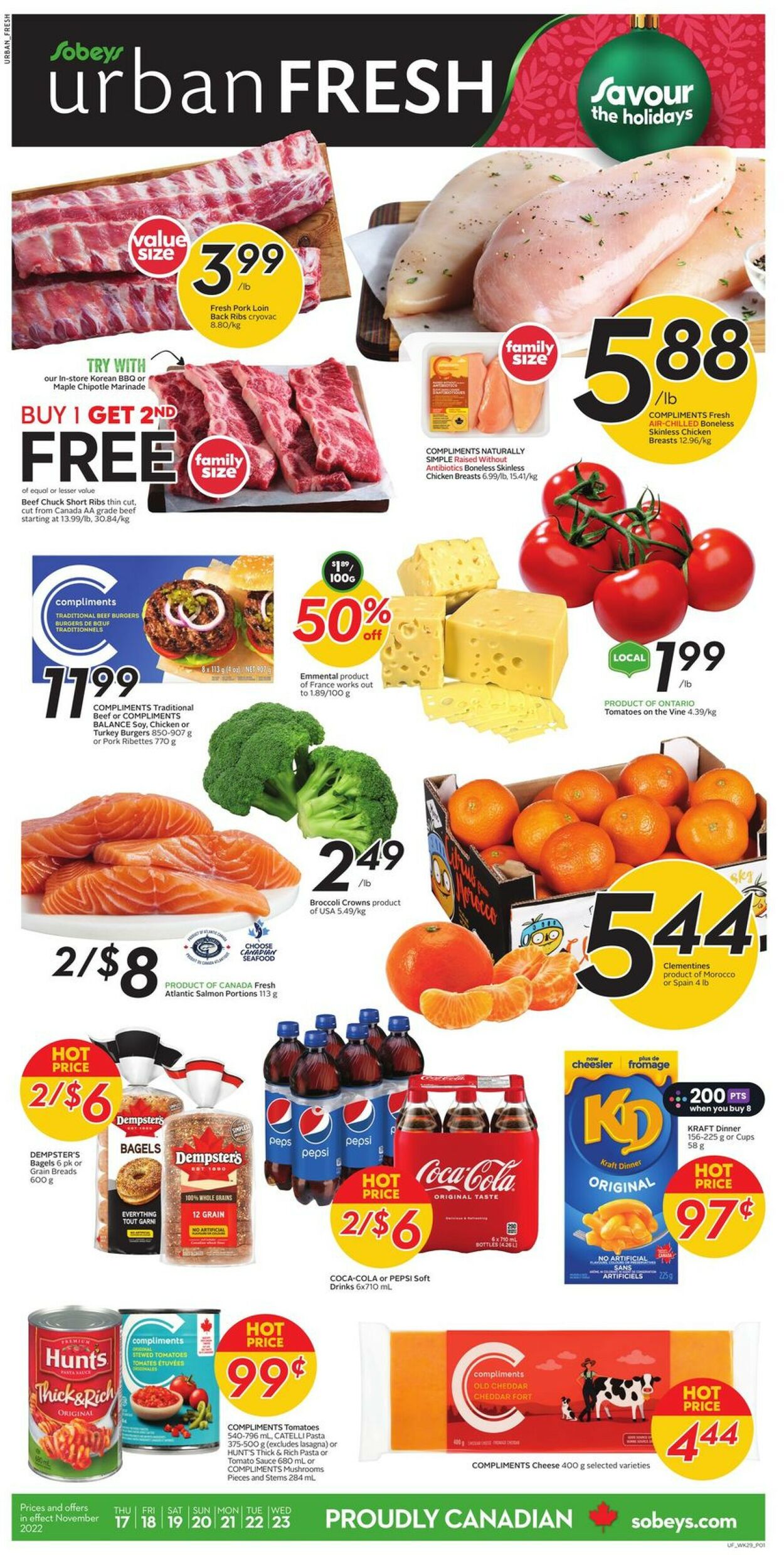 Sobeys Flyer from 11/17/2022