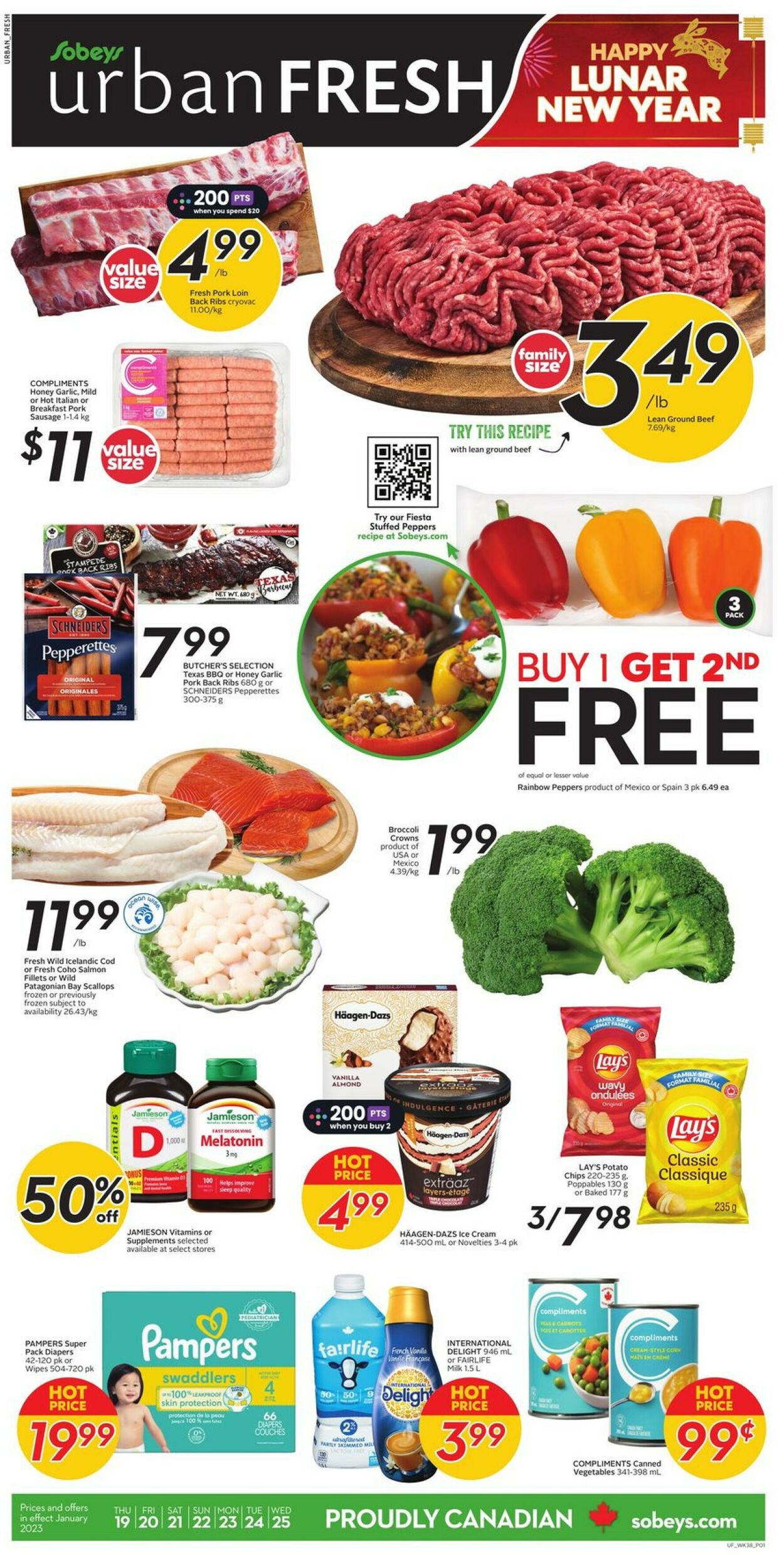 Sobeys Flyer from 01/19/2023