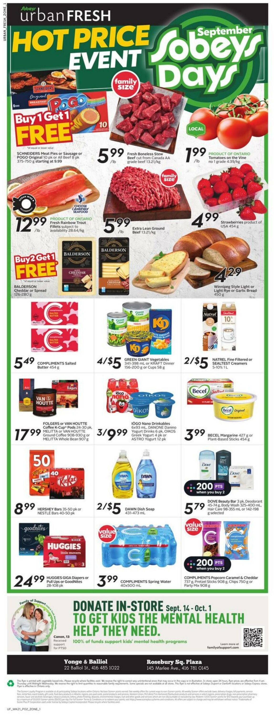 Sobeys Flyer from 09/21/2023