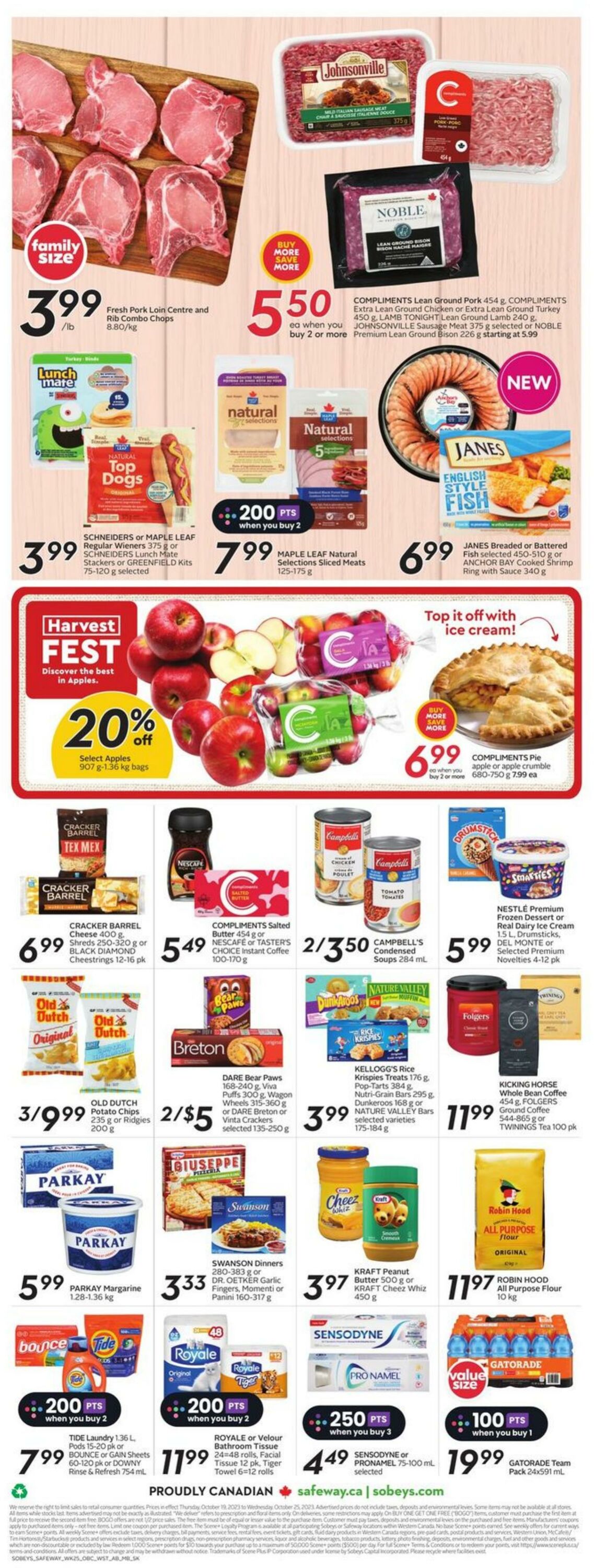 Sobeys Flyer from 10/19/2023