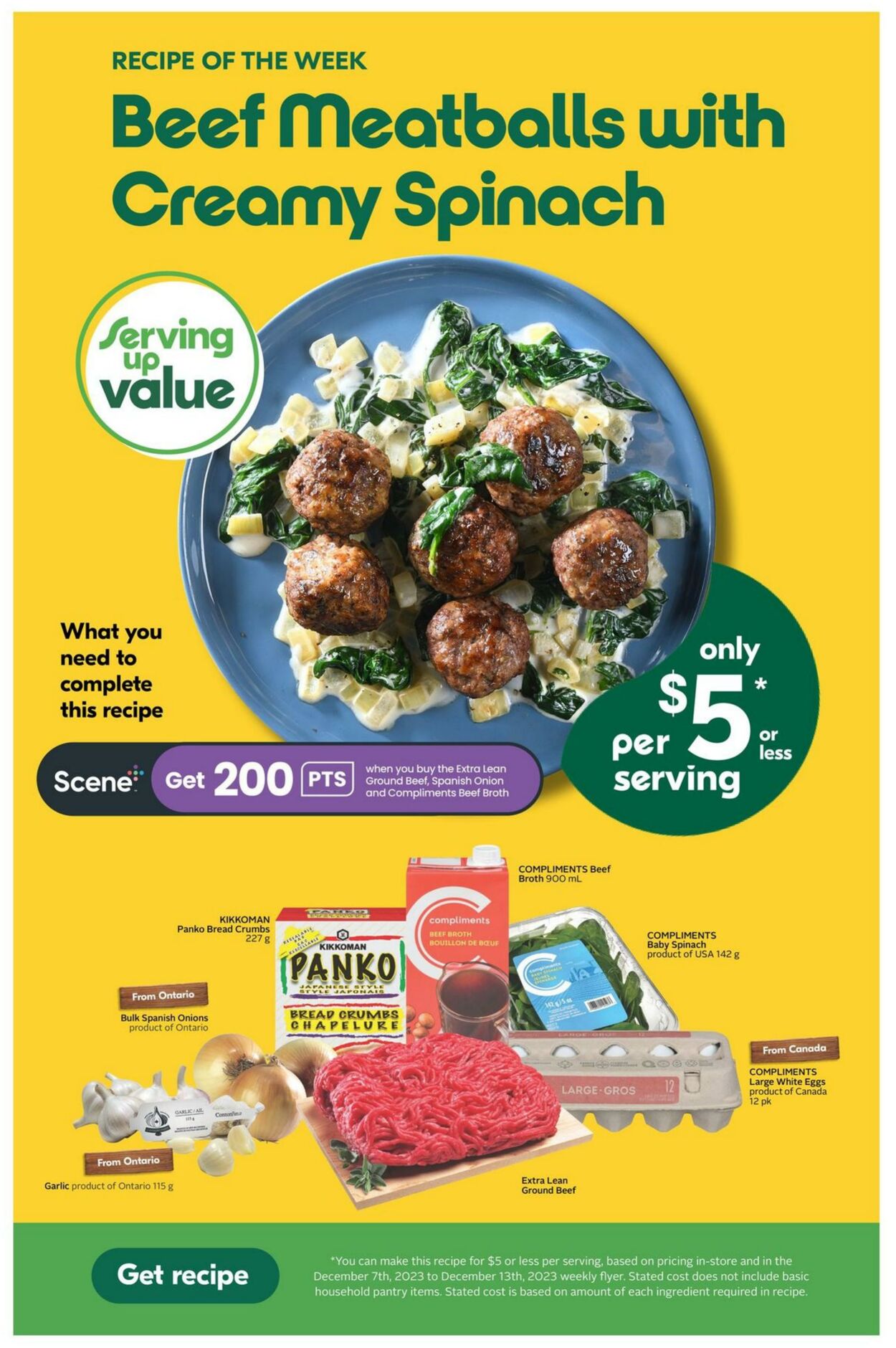 Sobeys Flyer from 12/07/2023